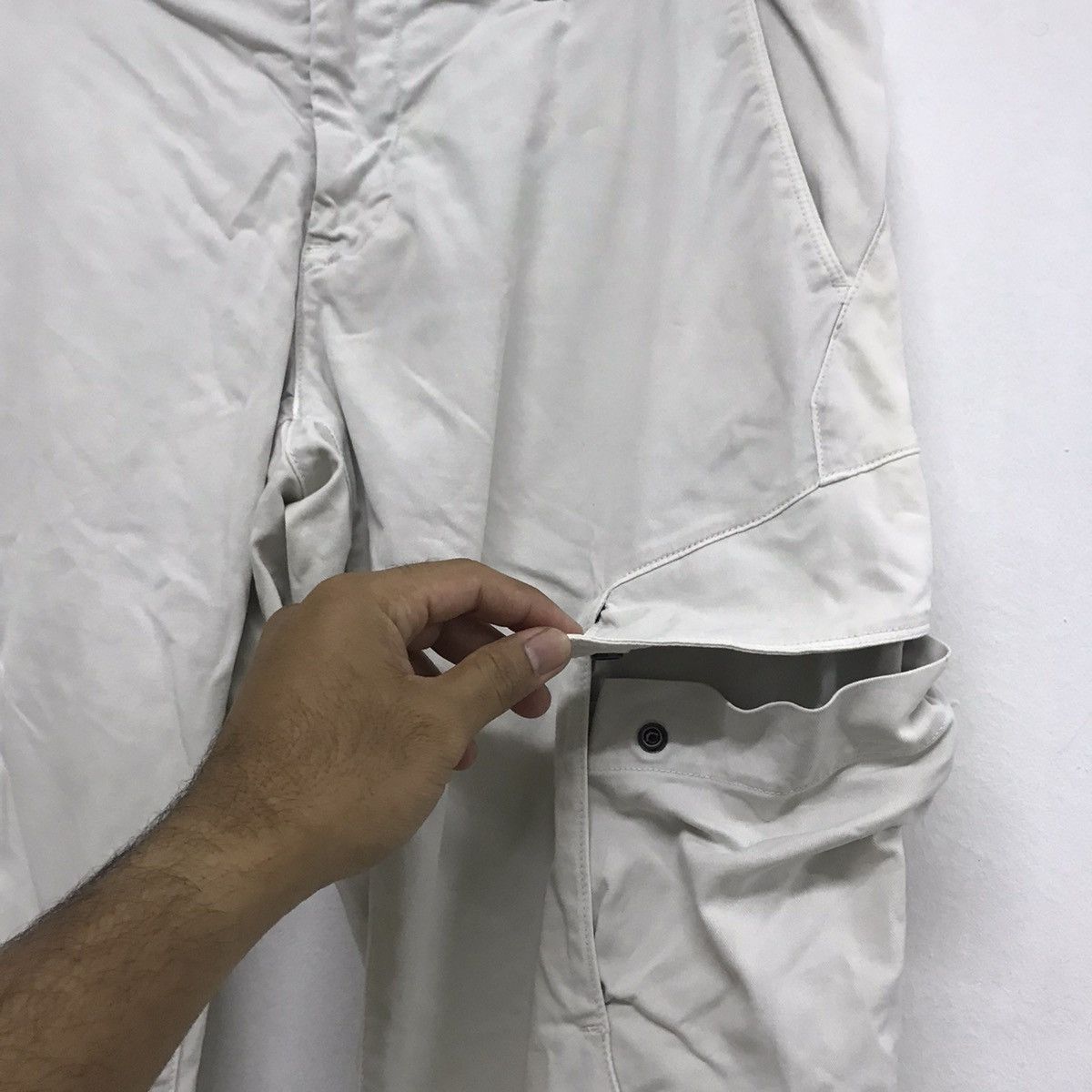 Stone Island Vintage Stone Island Cargo Pants Cream White Size US 34 / EU 50 - 7 Thumbnail