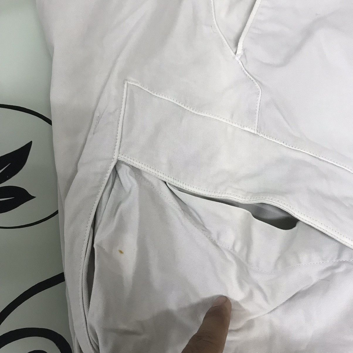 Stone Island Vintage Stone Island Cargo Pants Cream White Size US 34 / EU 50 - 23 Thumbnail