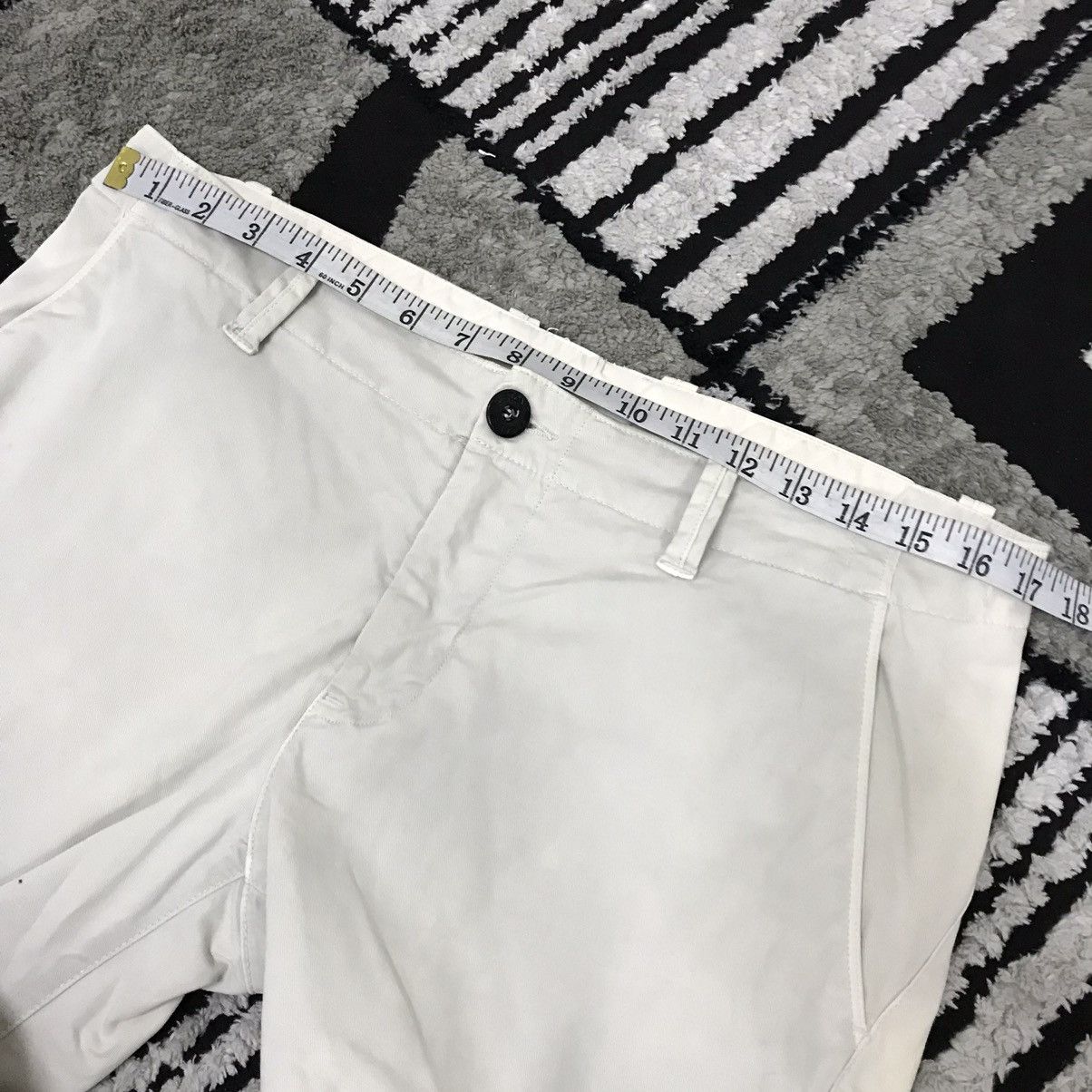 Stone Island Vintage Stone Island Cargo Pants Cream White Size US 34 / EU 50 - 16 Thumbnail