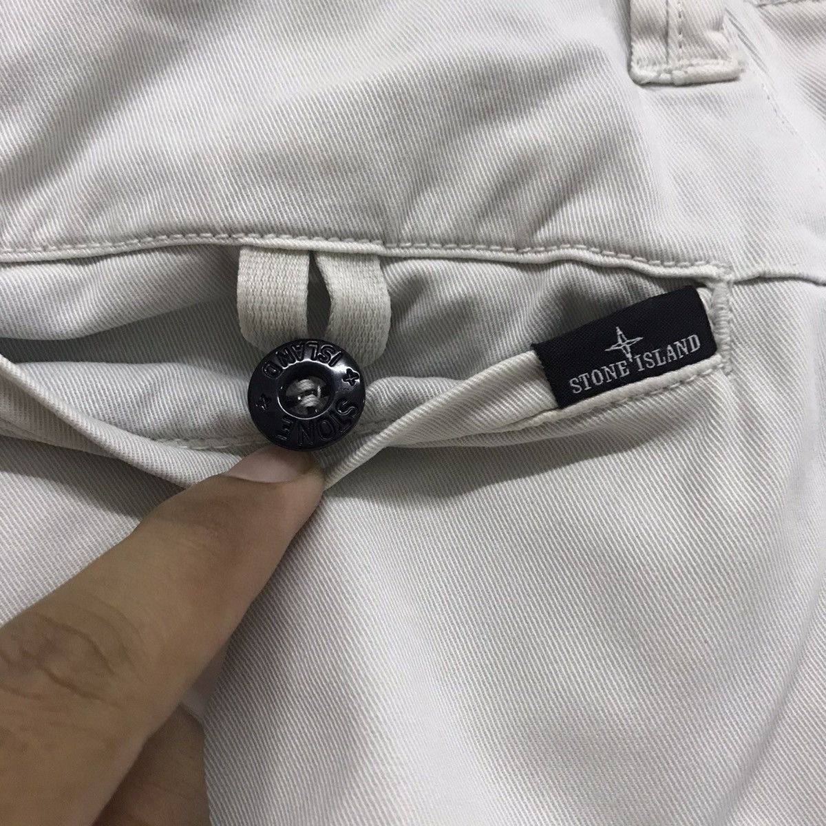 Stone Island Vintage Stone Island Cargo Pants Cream White Size US 34 / EU 50 - 3 Thumbnail