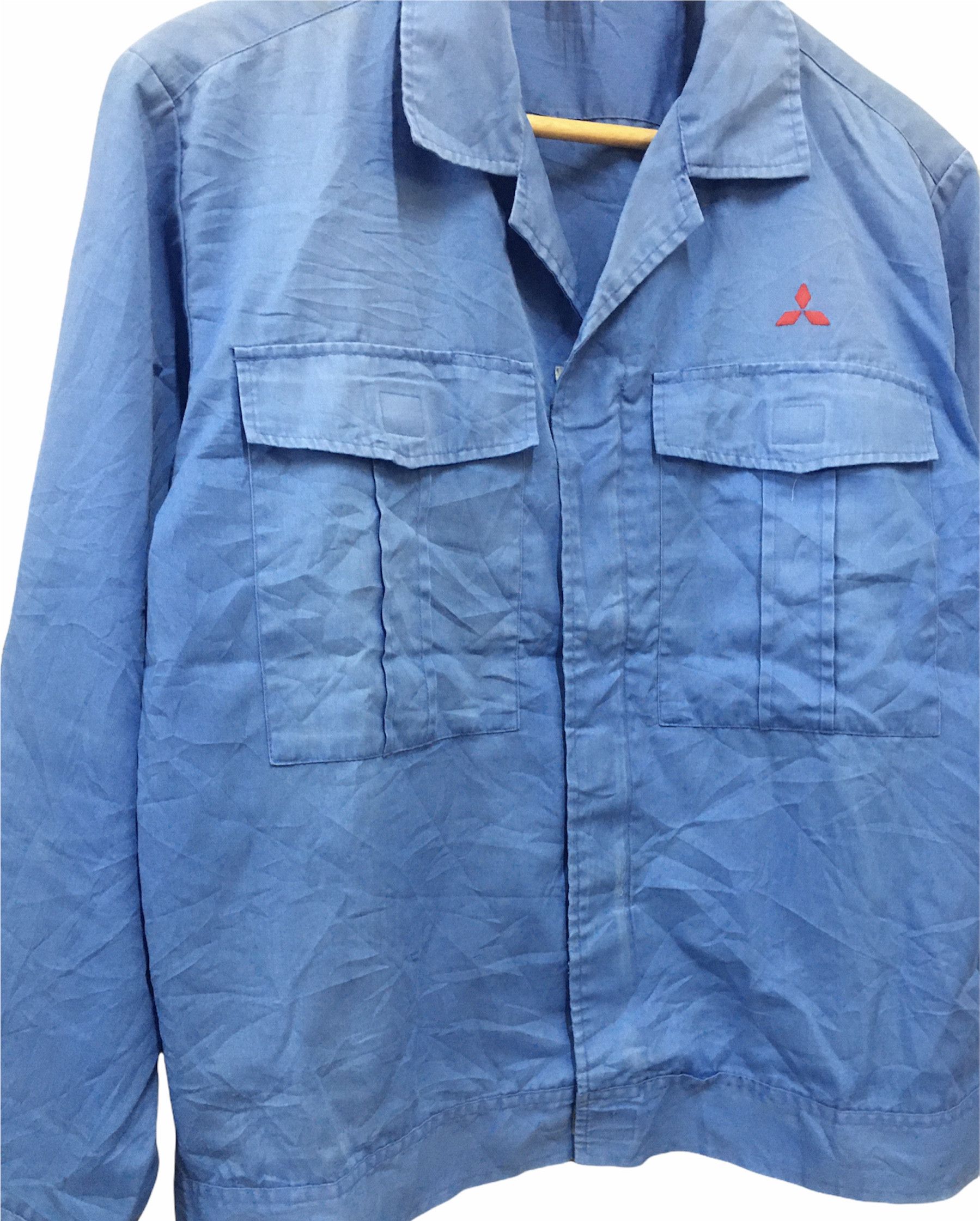 Japanese Brand Vintage Mitsubishi Workers Jacket Size US L / EU 52-54 / 3 - 4 Thumbnail