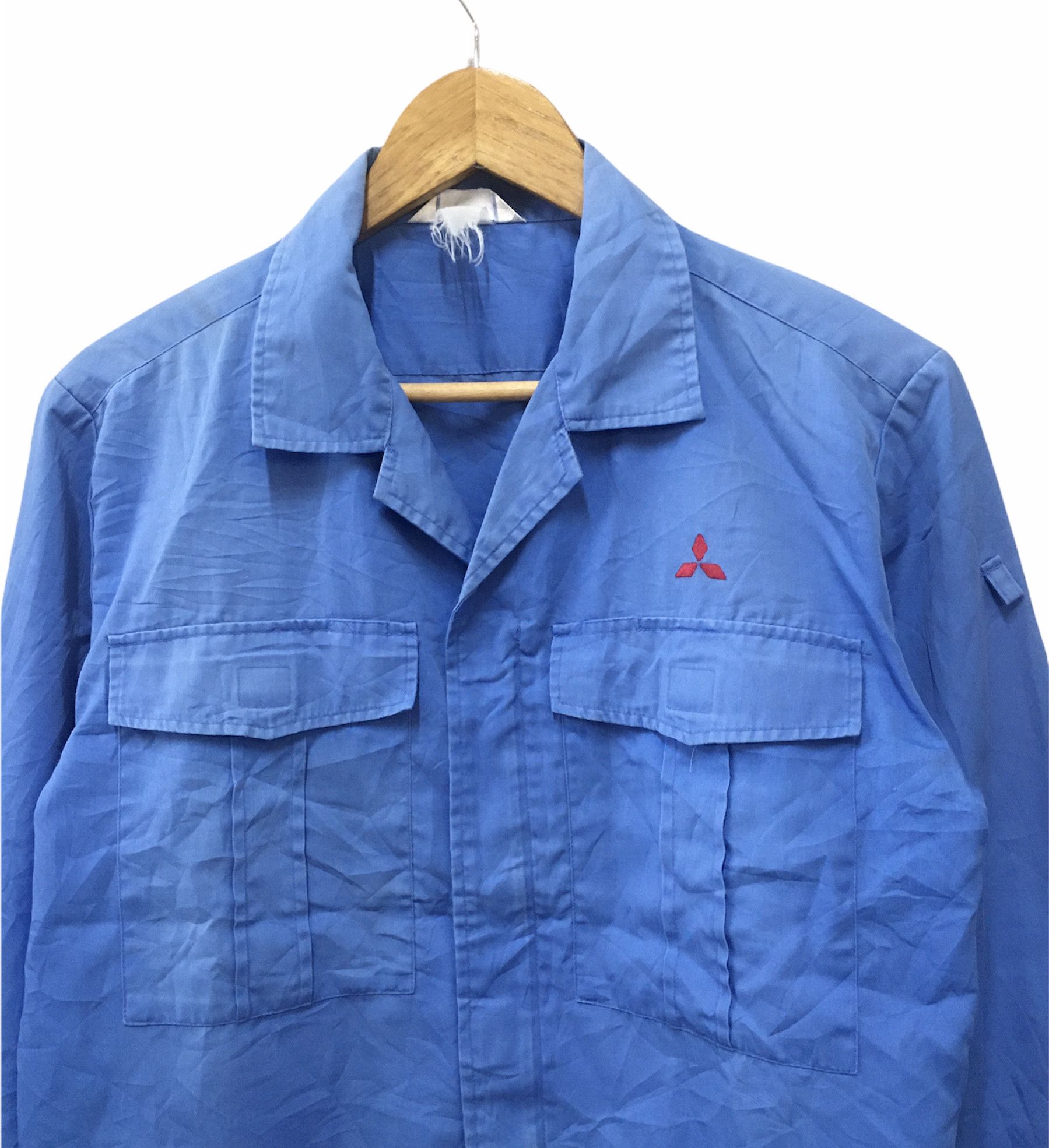 Japanese Brand Vintage Mitsubishi Workers Jacket Size US L / EU 52-54 / 3 - 2 Thumbnail