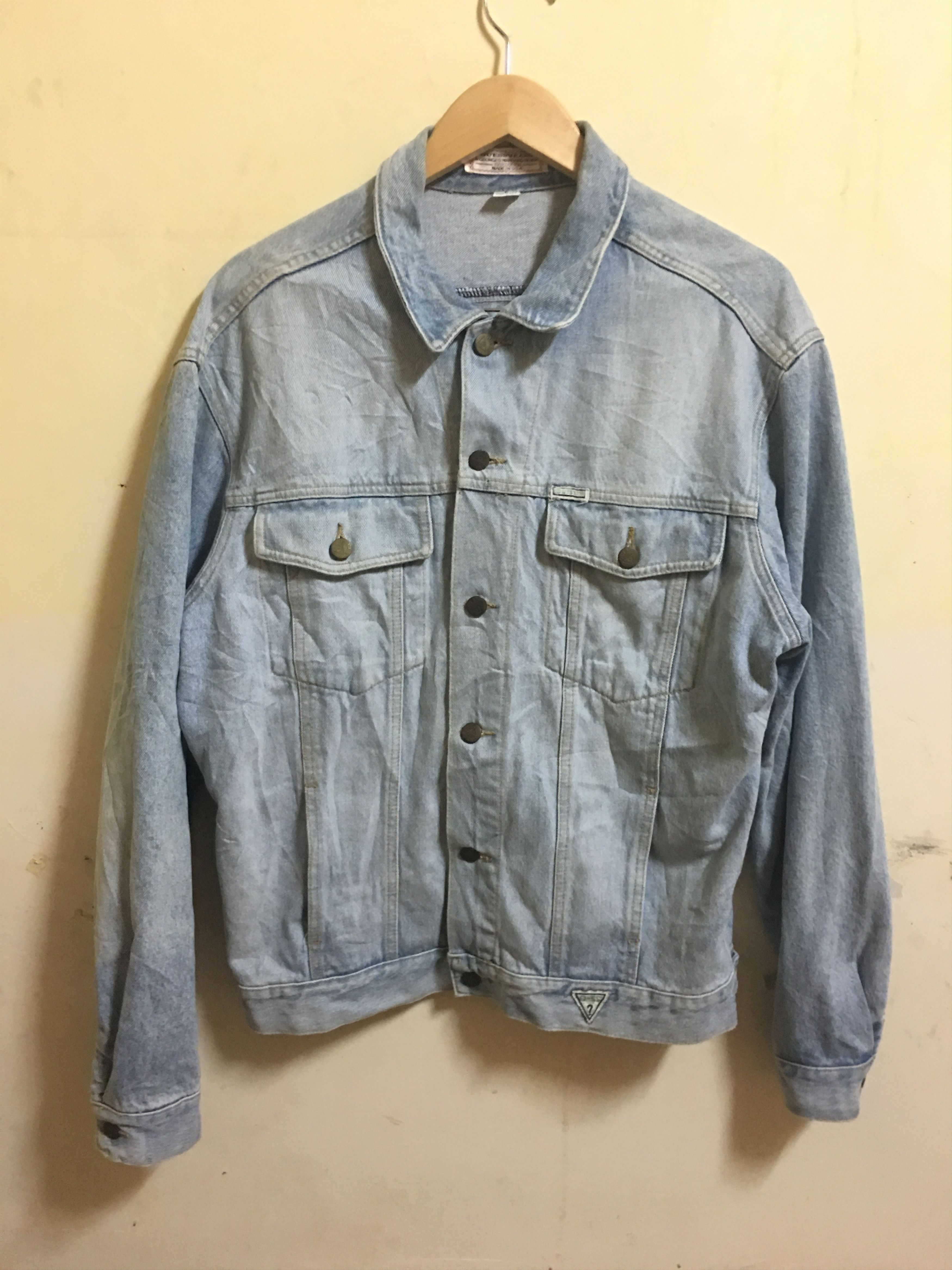 Georges Marciano Vintage 80's Guess by Georges Marciano Denim Jacket Size US L / EU 52-54 / 3 - 2 Thumbnail