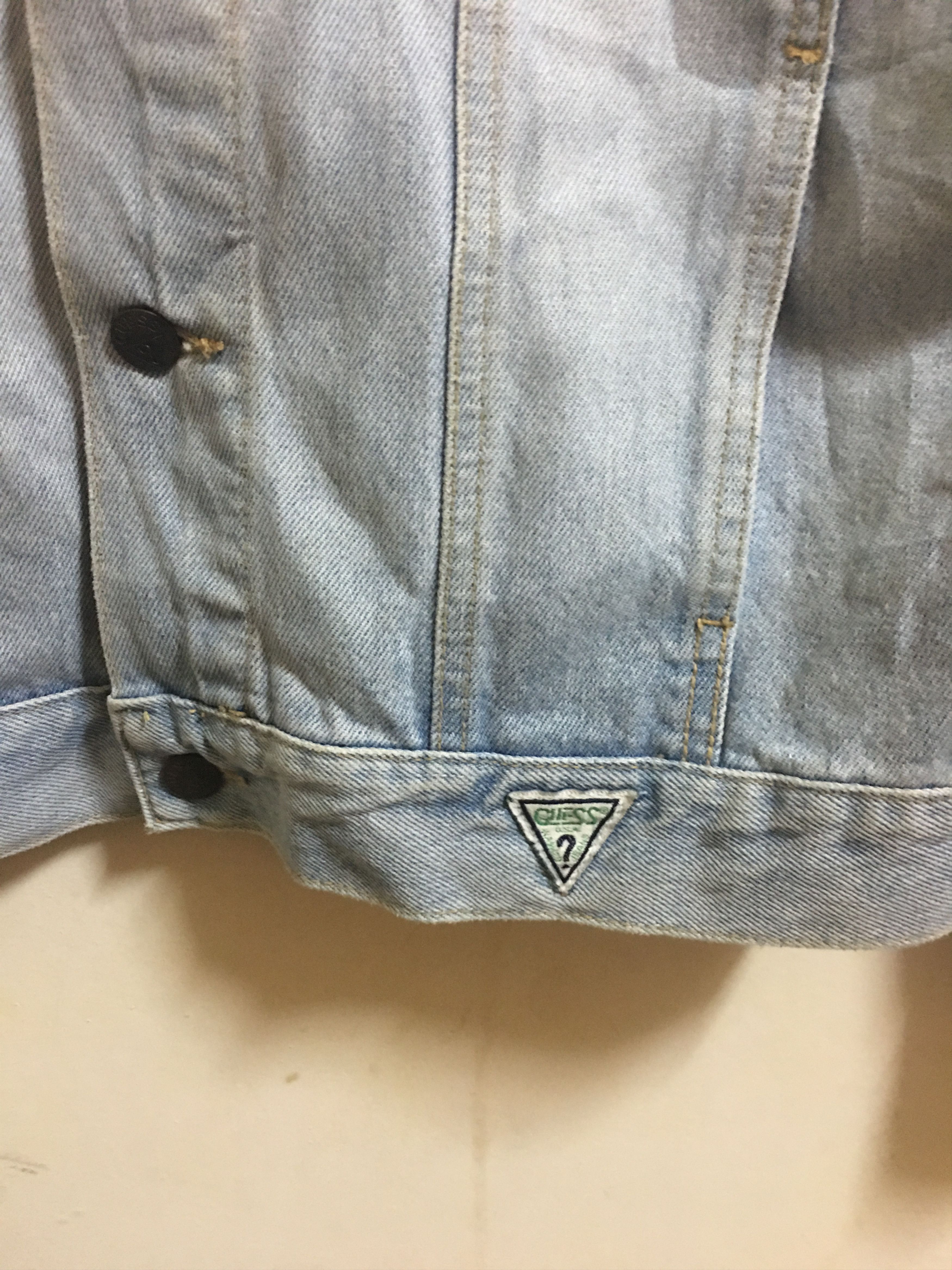 Georges Marciano Vintage 80's Guess by Georges Marciano Denim Jacket Size US L / EU 52-54 / 3 - 6 Thumbnail