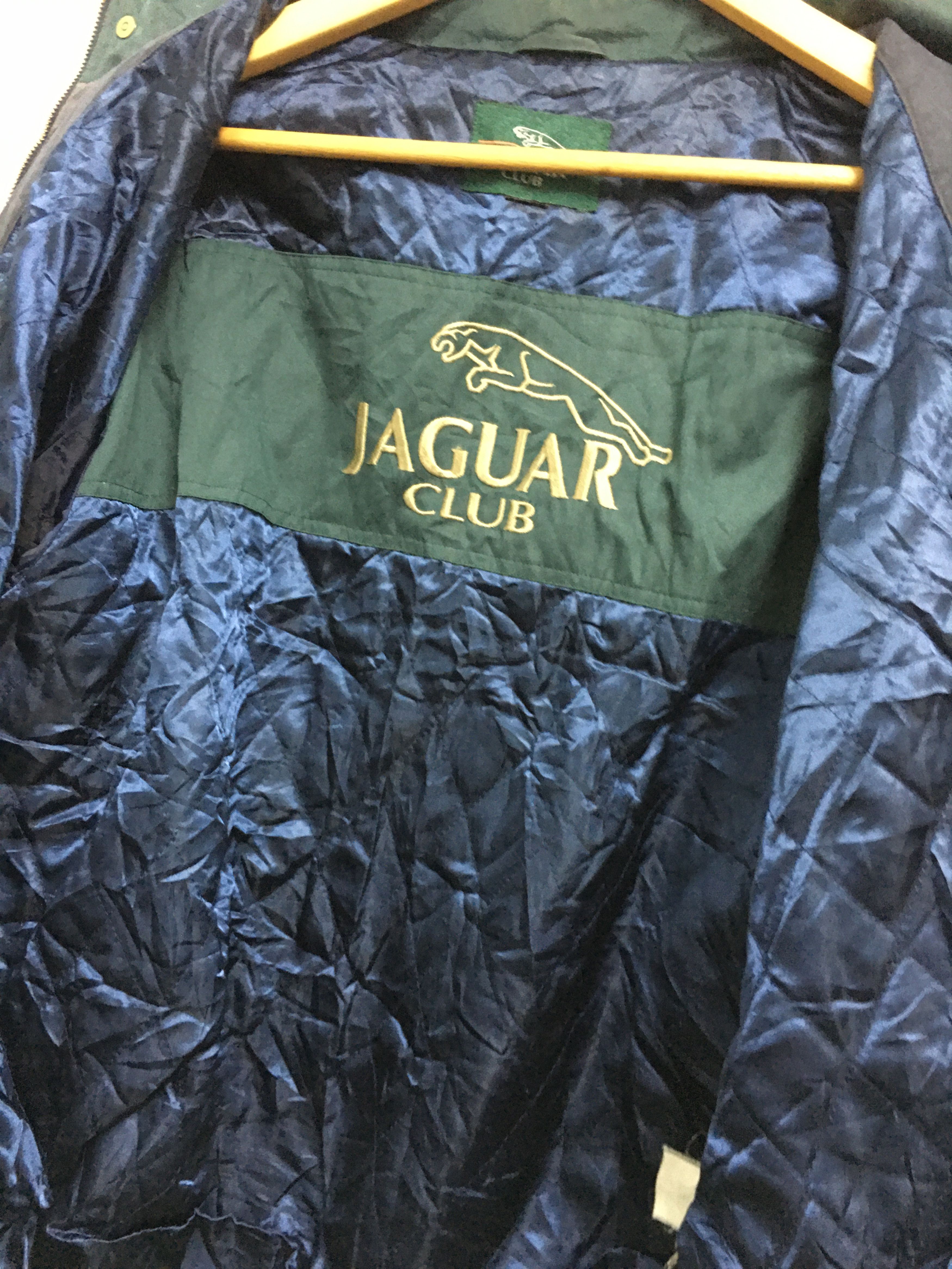 Sports Specialties × Vintage Vintage Jaguar Bombers jacket scovill button hidden hoodie Size US L / EU 52-54 / 3 - 8 Thumbnail