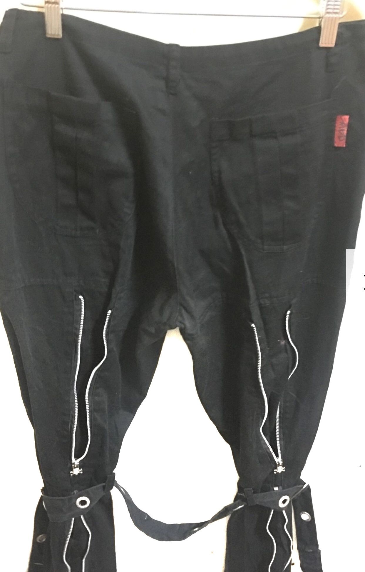 Japanese Brand × Le Grande Bleu (L.G.B.) × Seditionaries Japanese Seditionaries MAD Punk Bondage Parachute pants Size US 32 / EU 48 - 2 Thumbnail