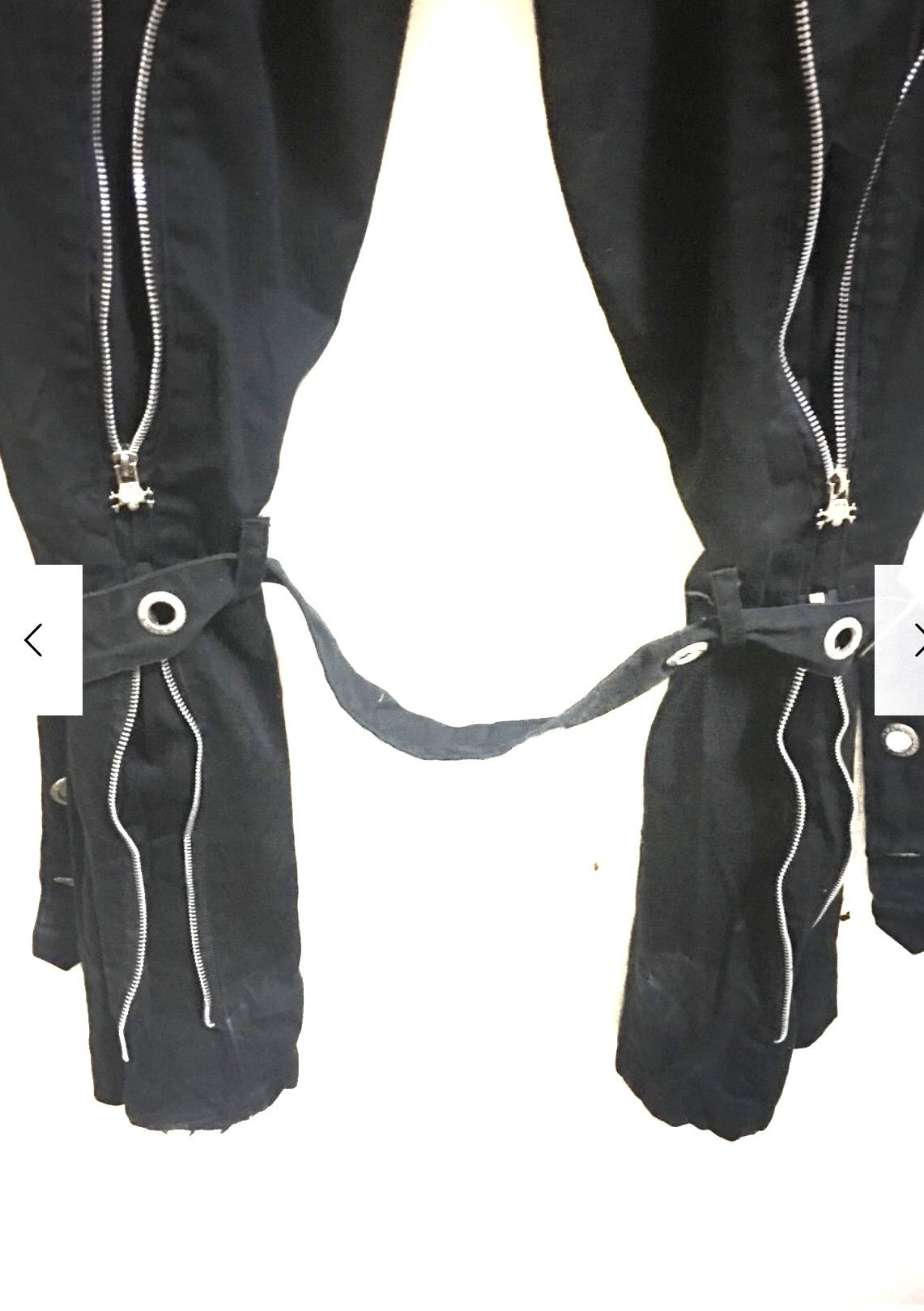 Japanese Brand × Le Grande Bleu (L.G.B.) × Seditionaries Japanese Seditionaries MAD Punk Bondage Parachute pants Size US 32 / EU 48 - 4 Thumbnail