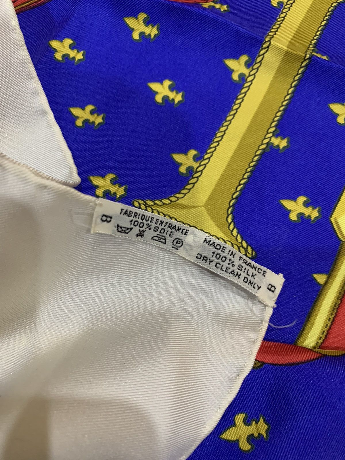 Hermes HERMES PARIS SELLES A HOUSSE VINTAGE SILK SCARF Size ONE SIZE - 8 Thumbnail