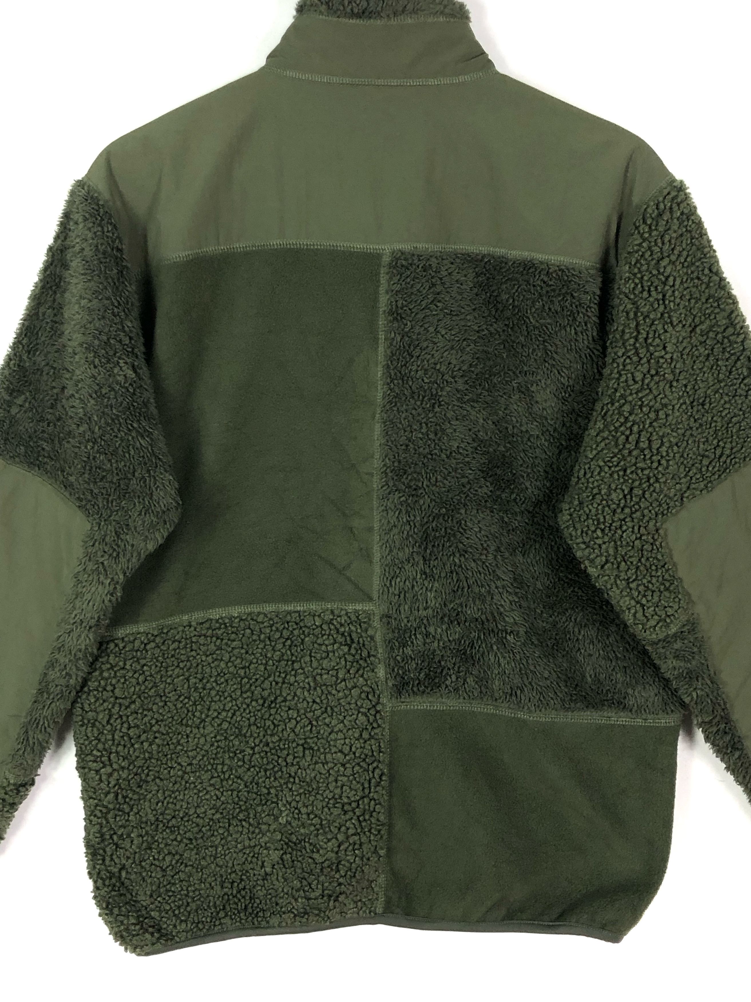Designer E.G X UNIQLO MULTI-FLEECE PILED SHERPA PATCHWORK JACKET Size US M / EU 48-50 / 2 - 13 Thumbnail