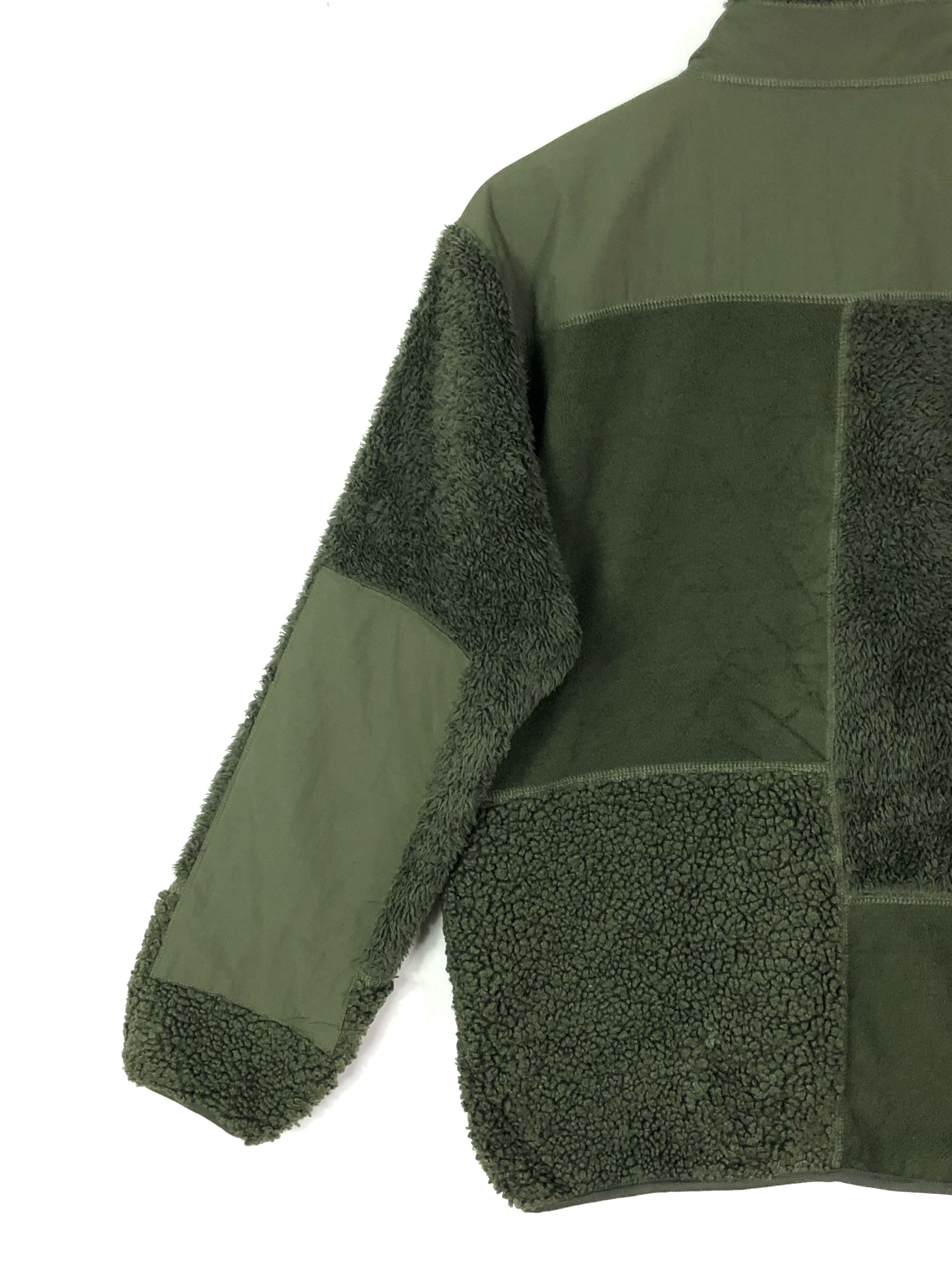Designer E.G X UNIQLO MULTI-FLEECE PILED SHERPA PATCHWORK JACKET Size US M / EU 48-50 / 2 - 12 Thumbnail