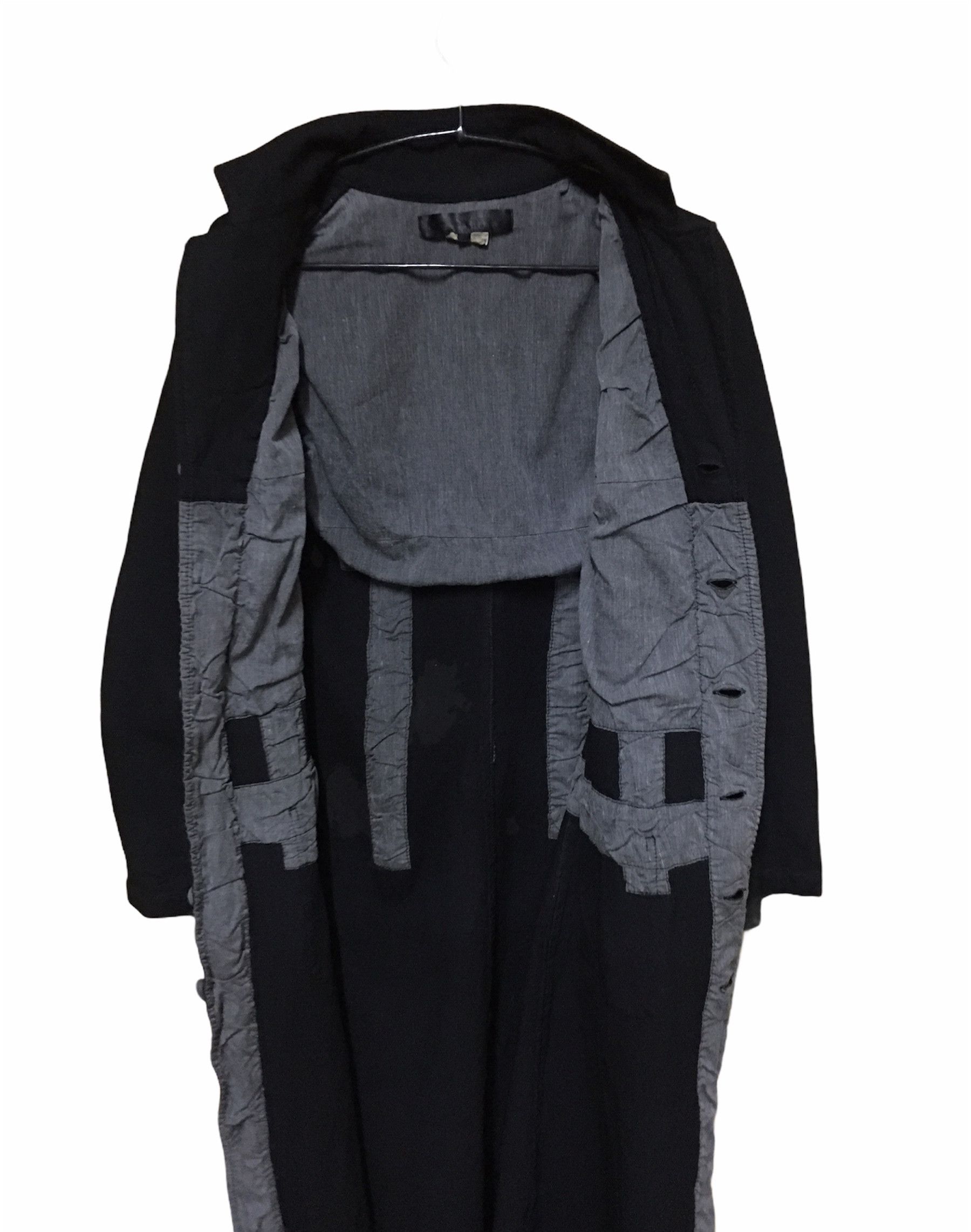 Comme des Garcons × Japanese Brand AD2010 Comme Des Garcons Women Long Jacket Size S / US 4 / IT 40 - 7 Thumbnail