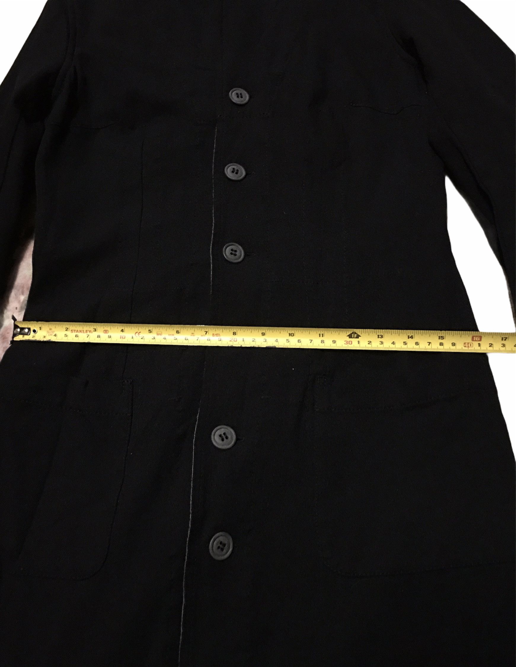 Comme des Garcons × Japanese Brand AD2010 Comme Des Garcons Women Long Jacket Size S / US 4 / IT 40 - 9 Thumbnail