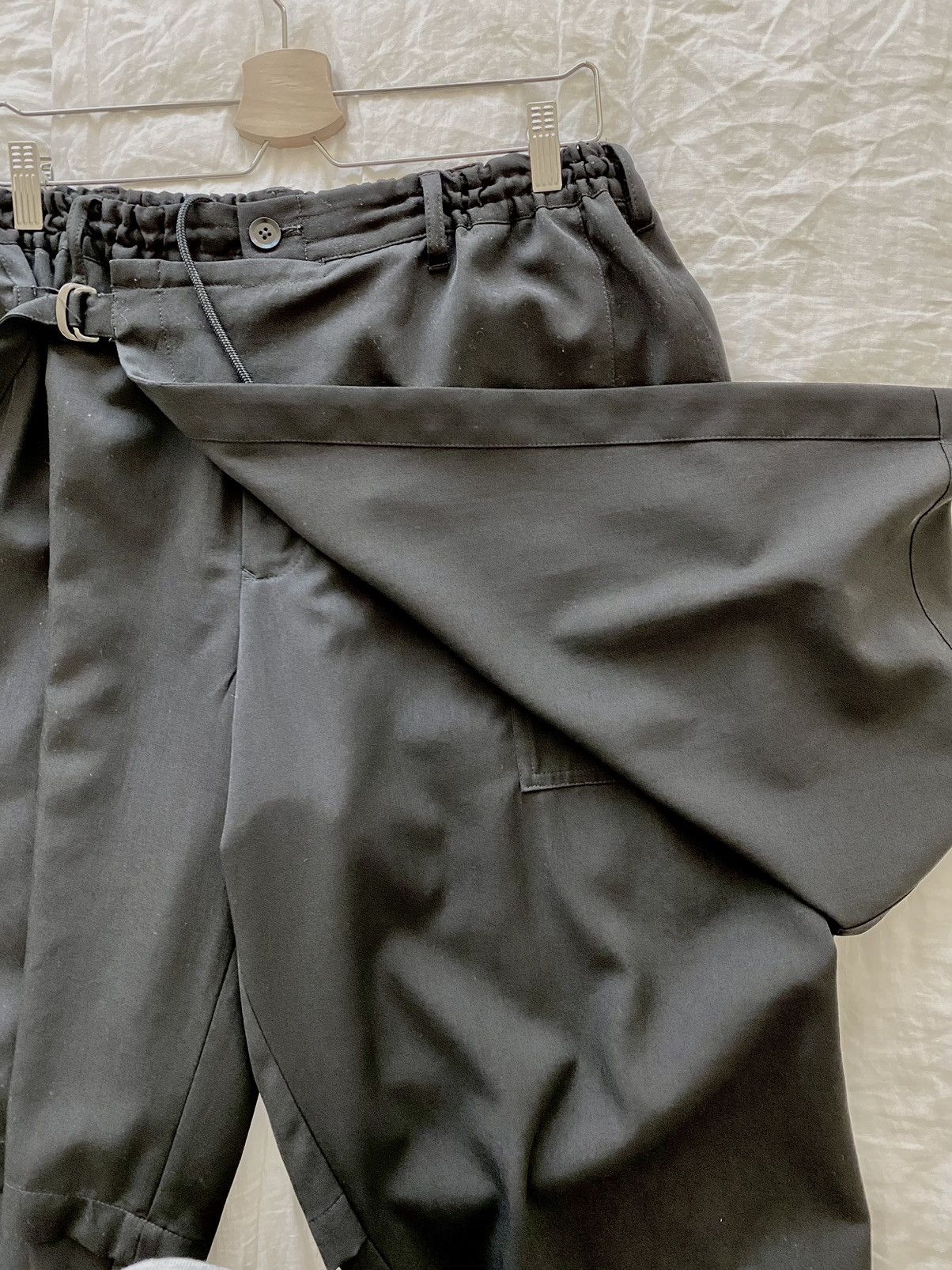 Yohji Yamamoto Yohji Yamamoto Pour Homme skirt shorts Size US 31 - 3 Thumbnail