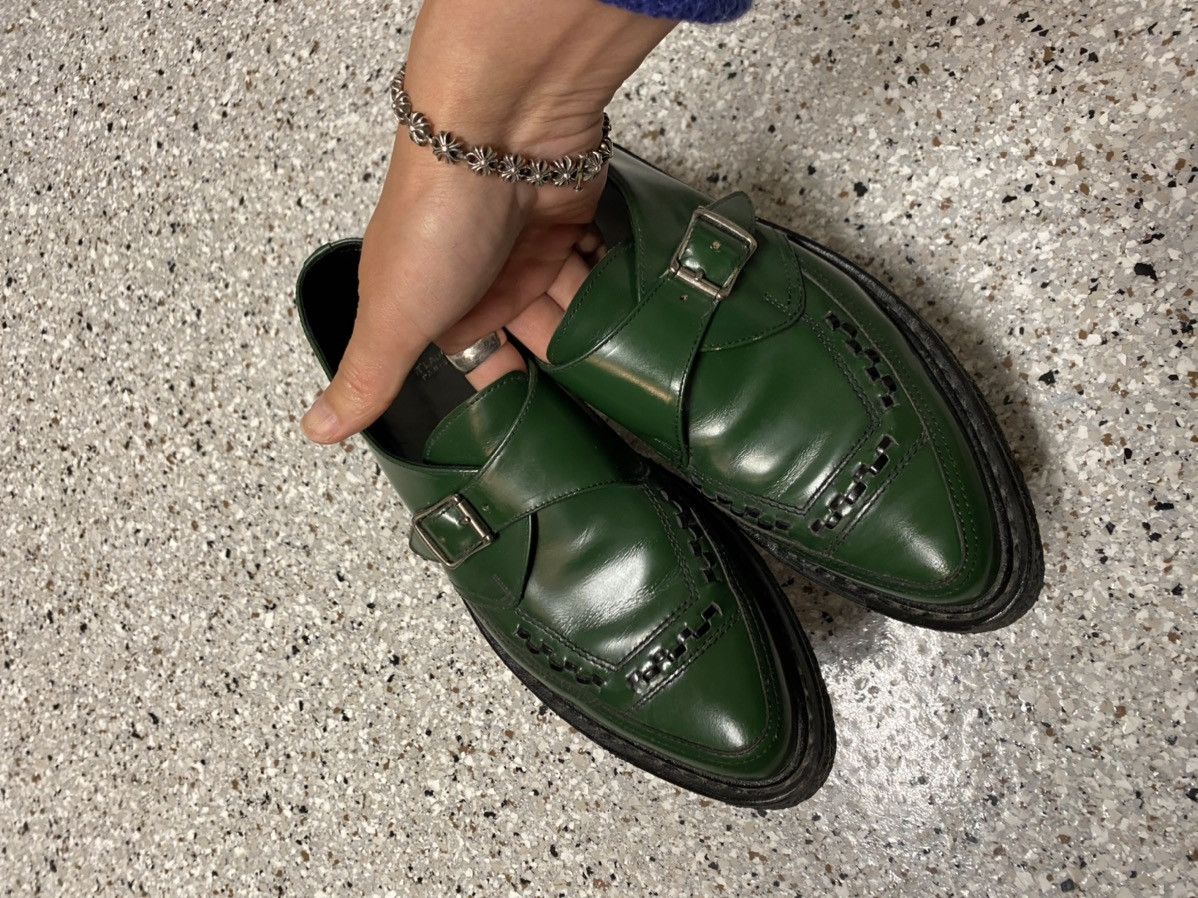 Hedi Slimane × Saint Laurent Paris Saint Laurent Green Creeper Size US 7 / EU 40 - 7 Thumbnail