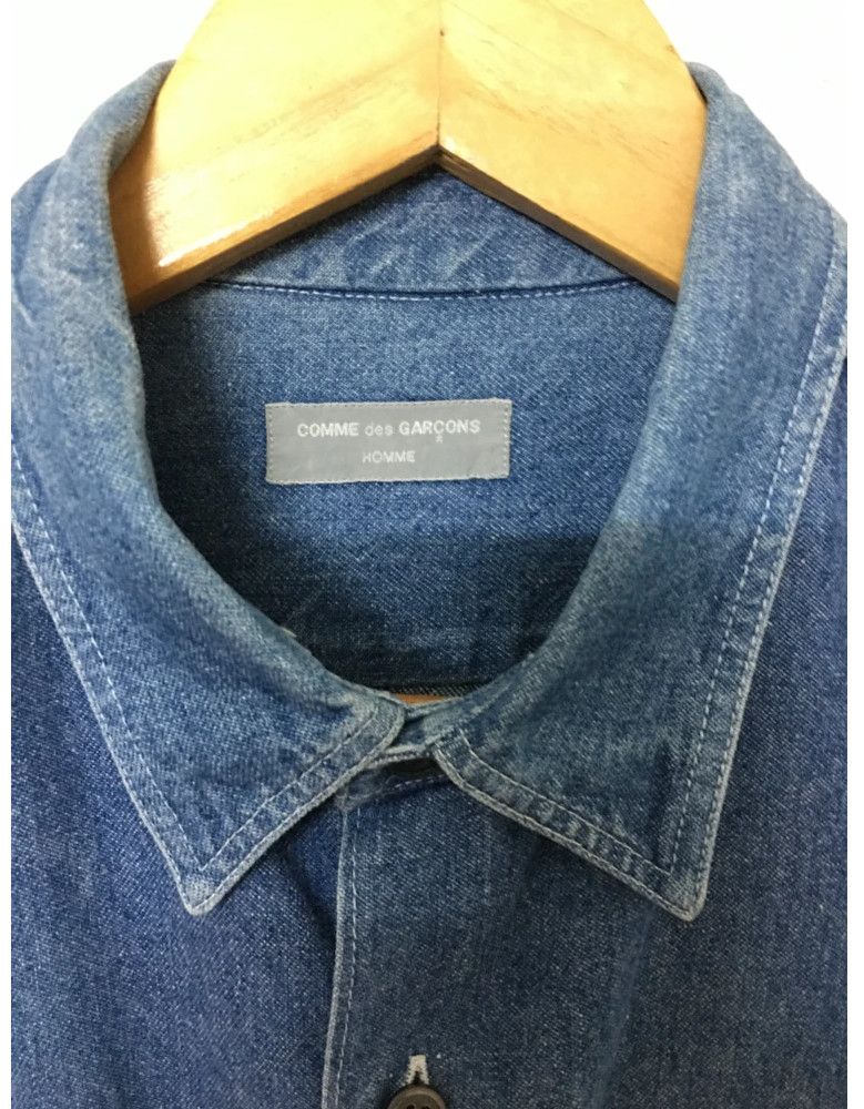 Comme des Garcons × Comme des Garcons Homme Plus AD1991 COMME DES GARÇONS homme BUTTON UP SHIRT Size US L / EU 52-54 / 3 - 6 Thumbnail