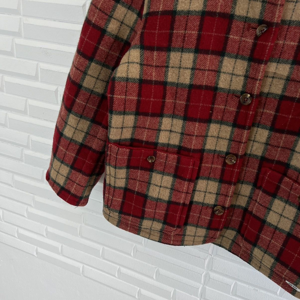 Japanese Brand RARE REVERSIBLE TARTAN DESIGN JACKET INSPIRED ISSEY MIYAKE Size US M / EU 48-50 / 2 - 3 Thumbnail
