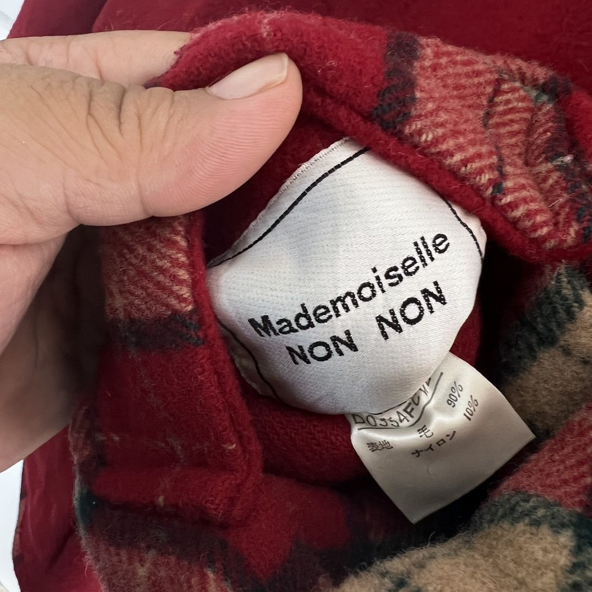 Japanese Brand RARE REVERSIBLE TARTAN DESIGN JACKET INSPIRED ISSEY MIYAKE Size US M / EU 48-50 / 2 - 16 Thumbnail