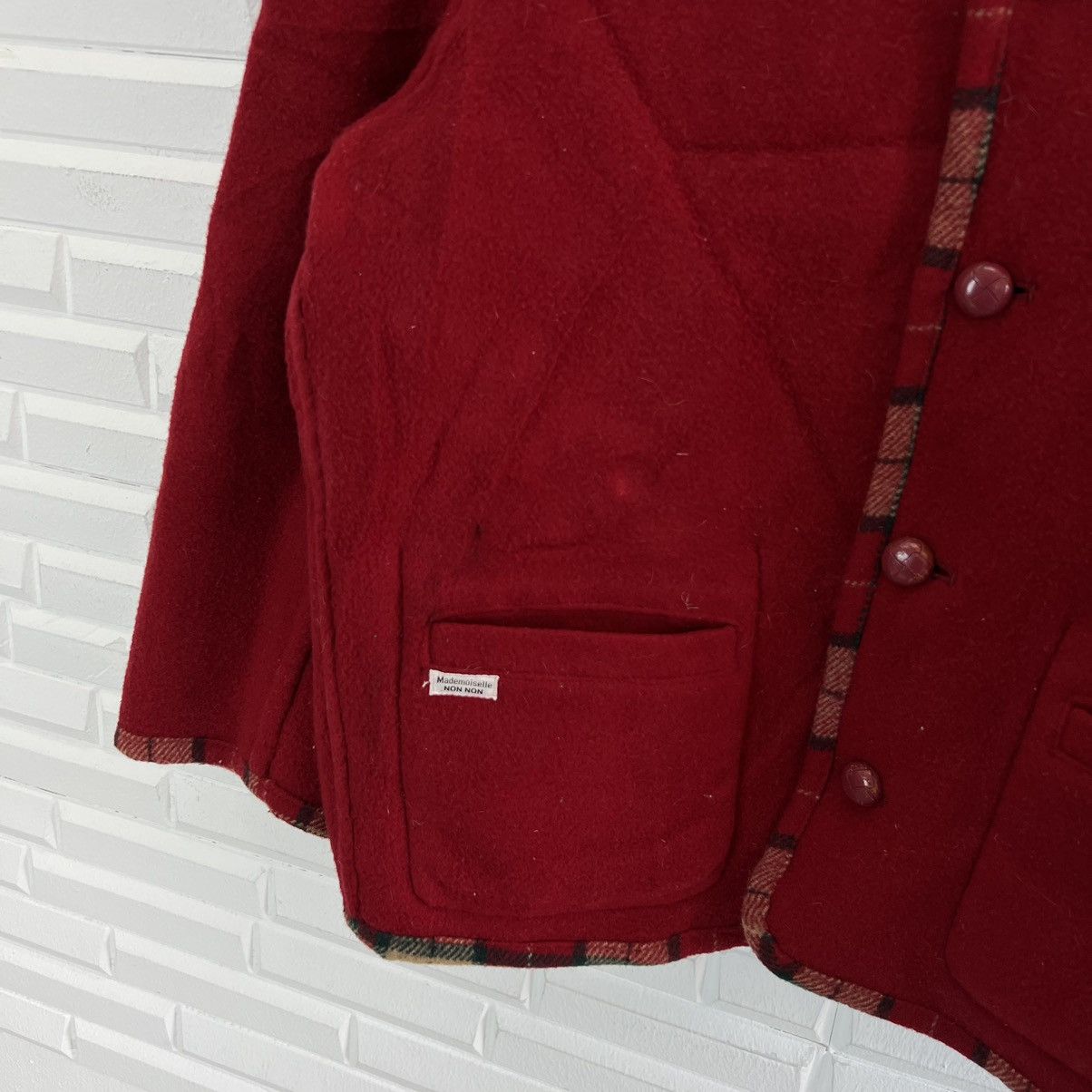 Japanese Brand RARE REVERSIBLE TARTAN DESIGN JACKET INSPIRED ISSEY MIYAKE Size US M / EU 48-50 / 2 - 12 Thumbnail