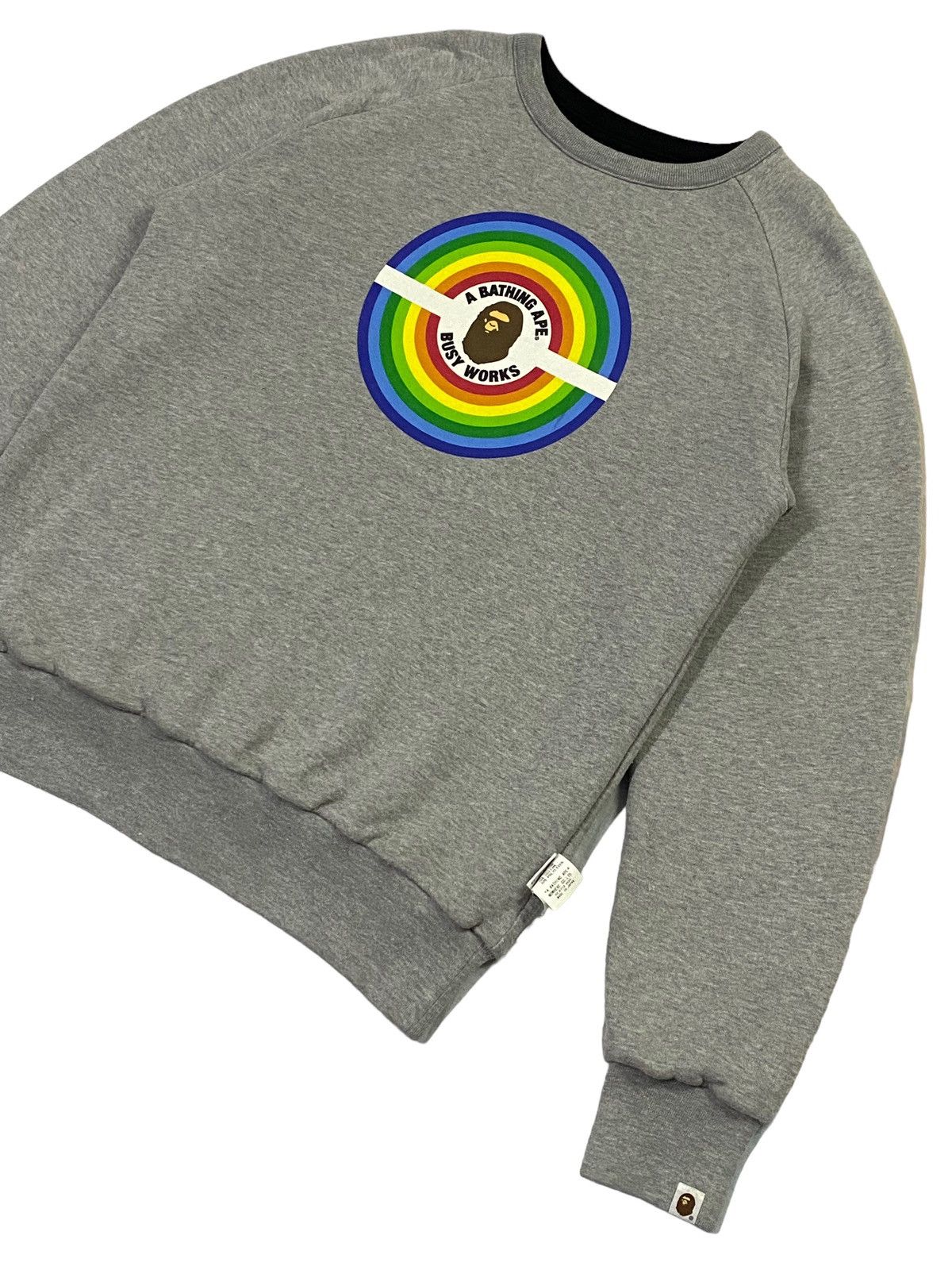 Bape × Nigo A BATHING APE BUSY WORKS REVERSIBLE SWEATSHIRT Size US M / EU 48-50 / 2 - 15 Thumbnail