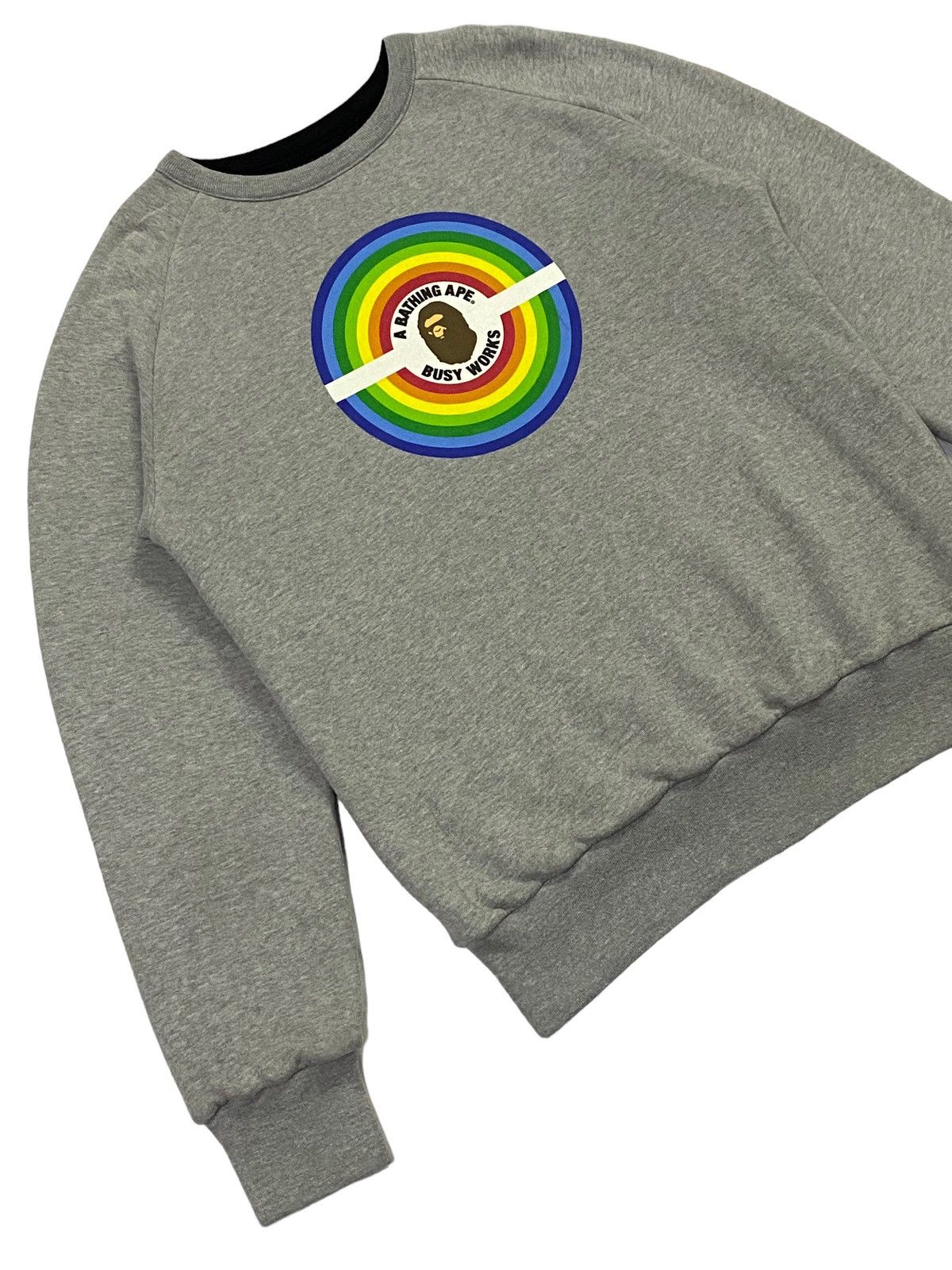 Bape × Nigo A BATHING APE BUSY WORKS REVERSIBLE SWEATSHIRT Size US M / EU 48-50 / 2 - 14 Thumbnail