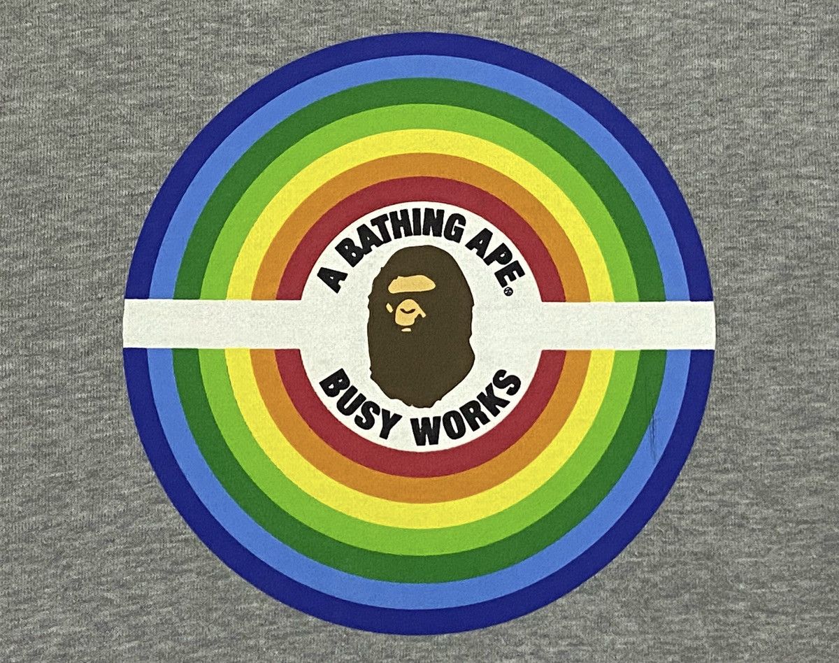 Bape × Nigo A BATHING APE BUSY WORKS REVERSIBLE SWEATSHIRT Size US M / EU 48-50 / 2 - 12 Thumbnail