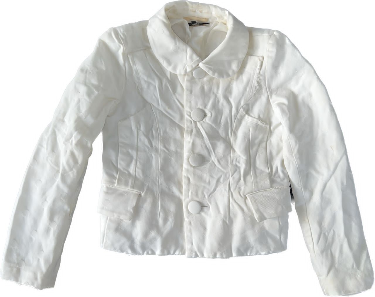 Comme des Garcons × Japanese Brand AD2006 Comme Des Garcons Women Embroidered Polcadot Jacket Size S / US 4 / IT 40 - 1 Thumbnail