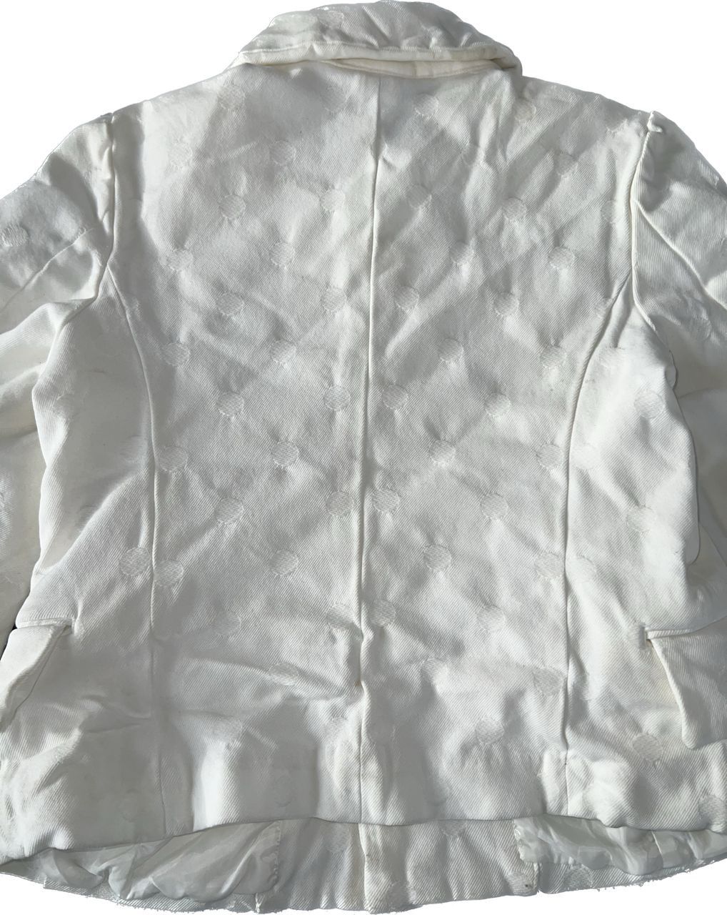 Comme des Garcons × Japanese Brand AD2006 Comme Des Garcons Women Embroidered Polcadot Jacket Size S / US 4 / IT 40 - 5 Thumbnail