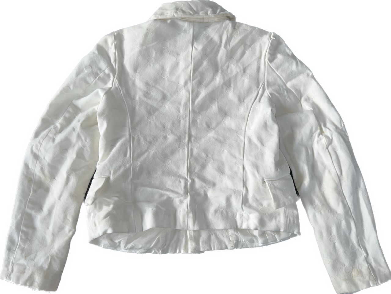 Comme des Garcons × Japanese Brand AD2006 Comme Des Garcons Women Embroidered Polcadot Jacket Size S / US 4 / IT 40 - 4 Thumbnail