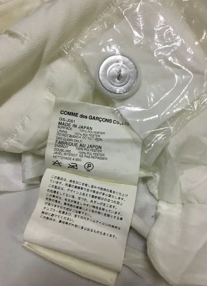 Comme des Garcons × Japanese Brand AD2006 Comme Des Garcons Women Embroidered Polcadot Jacket Size S / US 4 / IT 40 - 16 Thumbnail