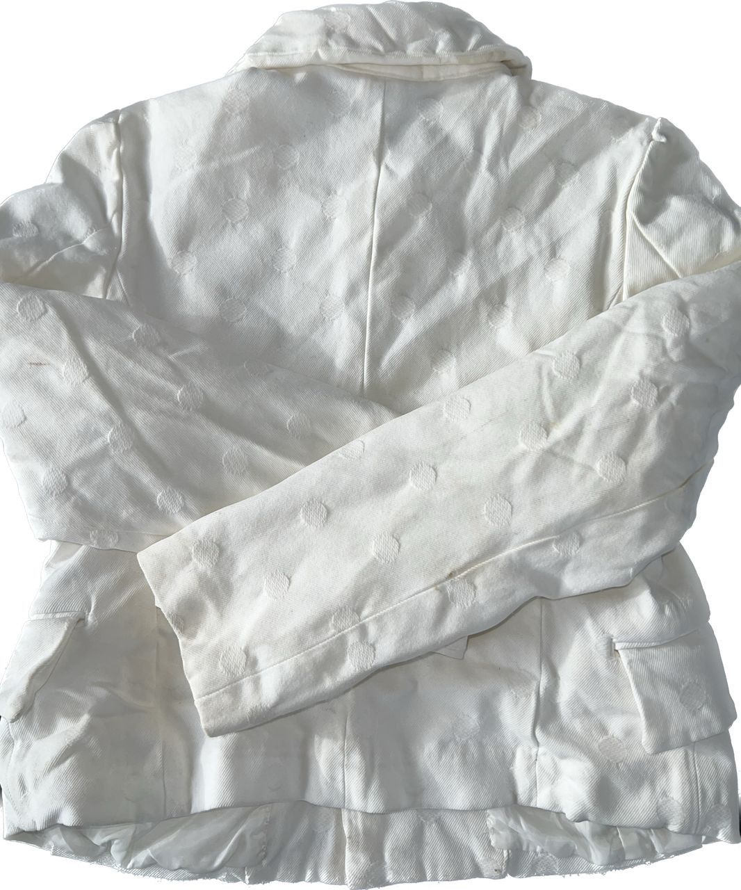Comme des Garcons × Japanese Brand AD2006 Comme Des Garcons Women Embroidered Polcadot Jacket Size S / US 4 / IT 40 - 8 Thumbnail