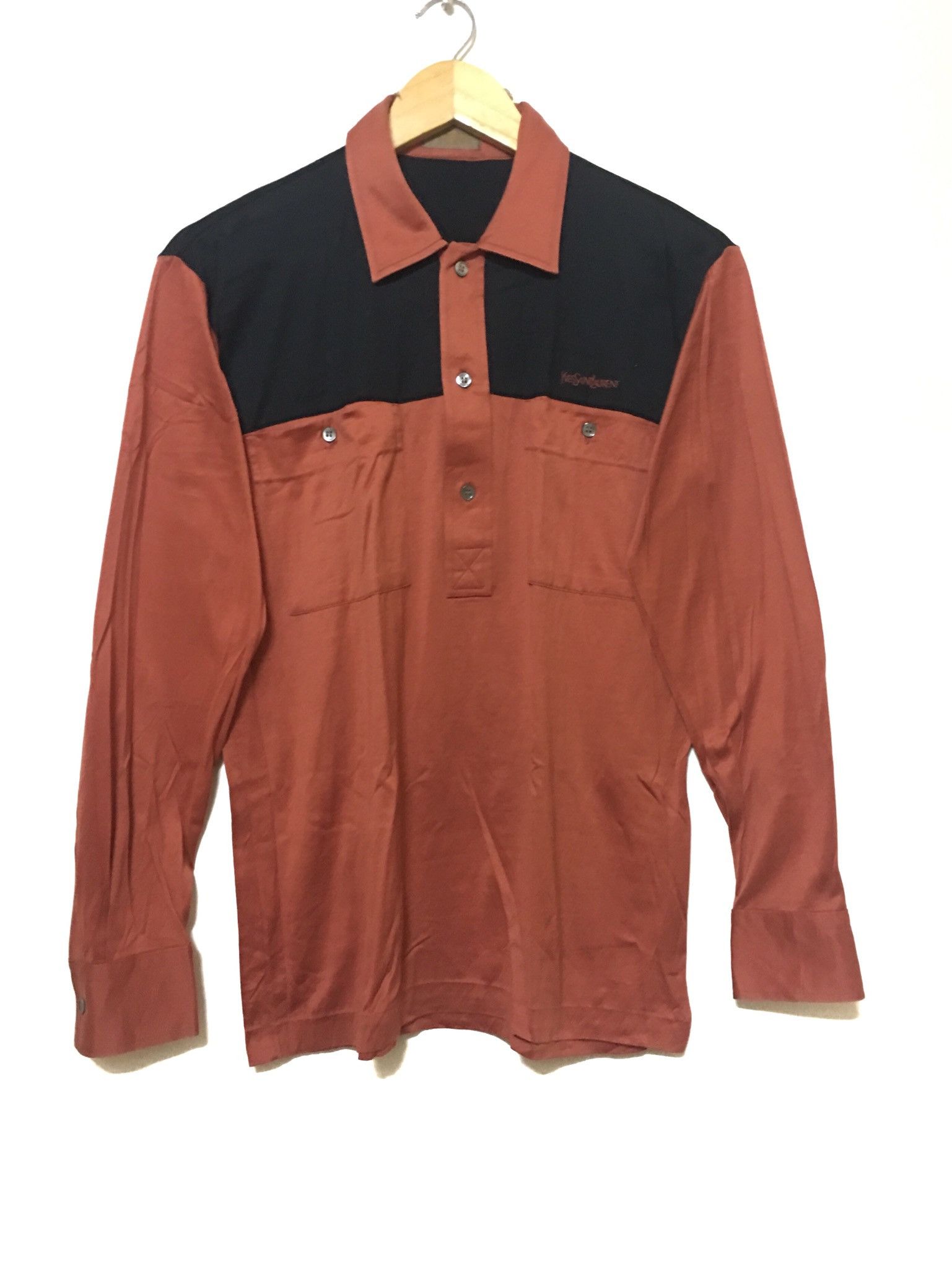 Yves Saint Laurent Retro Yves Saint Laurent Very Soft Fabric Cool Design Size US M / EU 48-50 / 2 - 1 Thumbnail