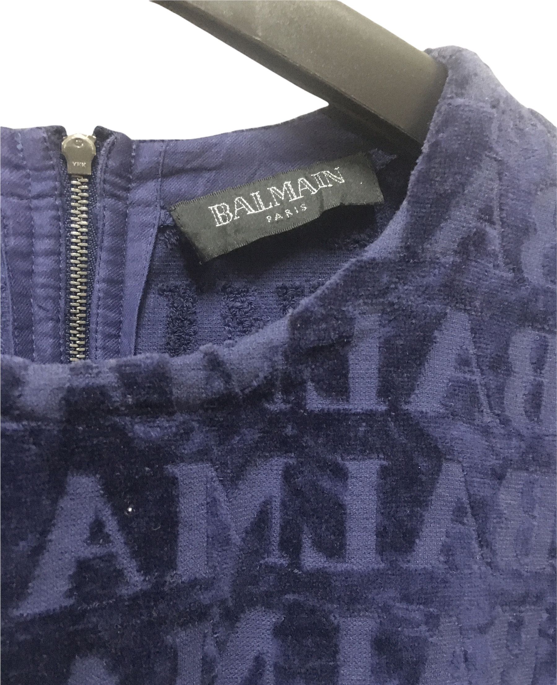 Balmain × Vintage Vintage Balmain Over Print Very Cool Design Size M / US 6-8 / IT 42-44 - 9 Thumbnail