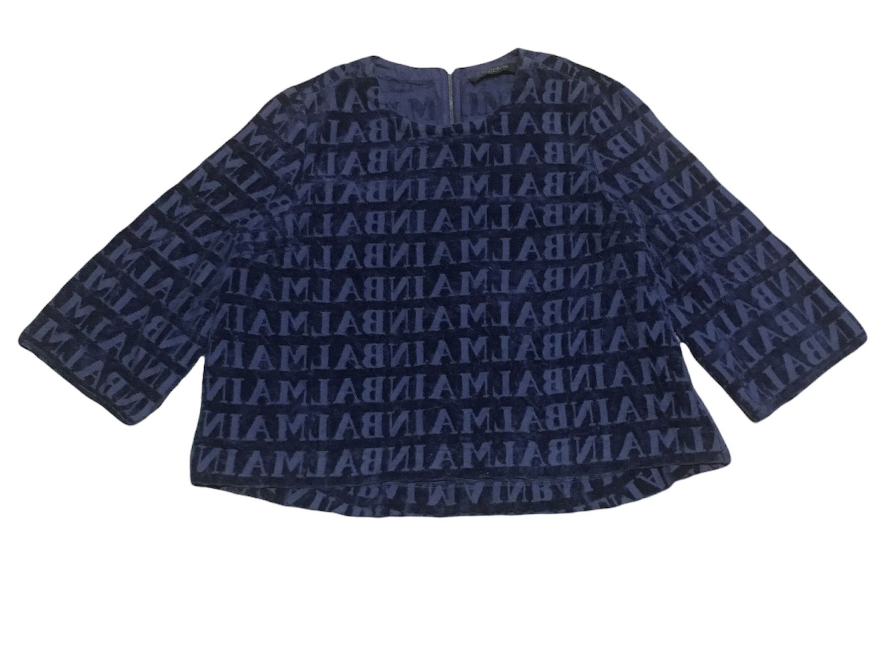 Balmain × Vintage Vintage Balmain Over Print Very Cool Design Size M / US 6-8 / IT 42-44 - 8 Thumbnail