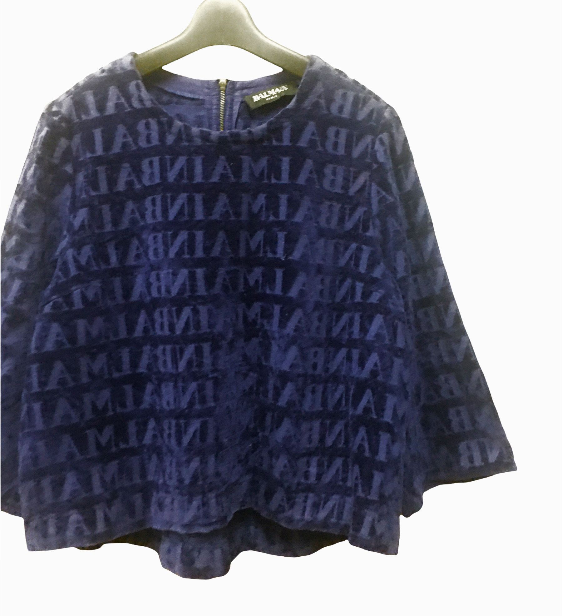 Balmain × Vintage Vintage Balmain Over Print Very Cool Design Size M / US 6-8 / IT 42-44 - 3 Thumbnail