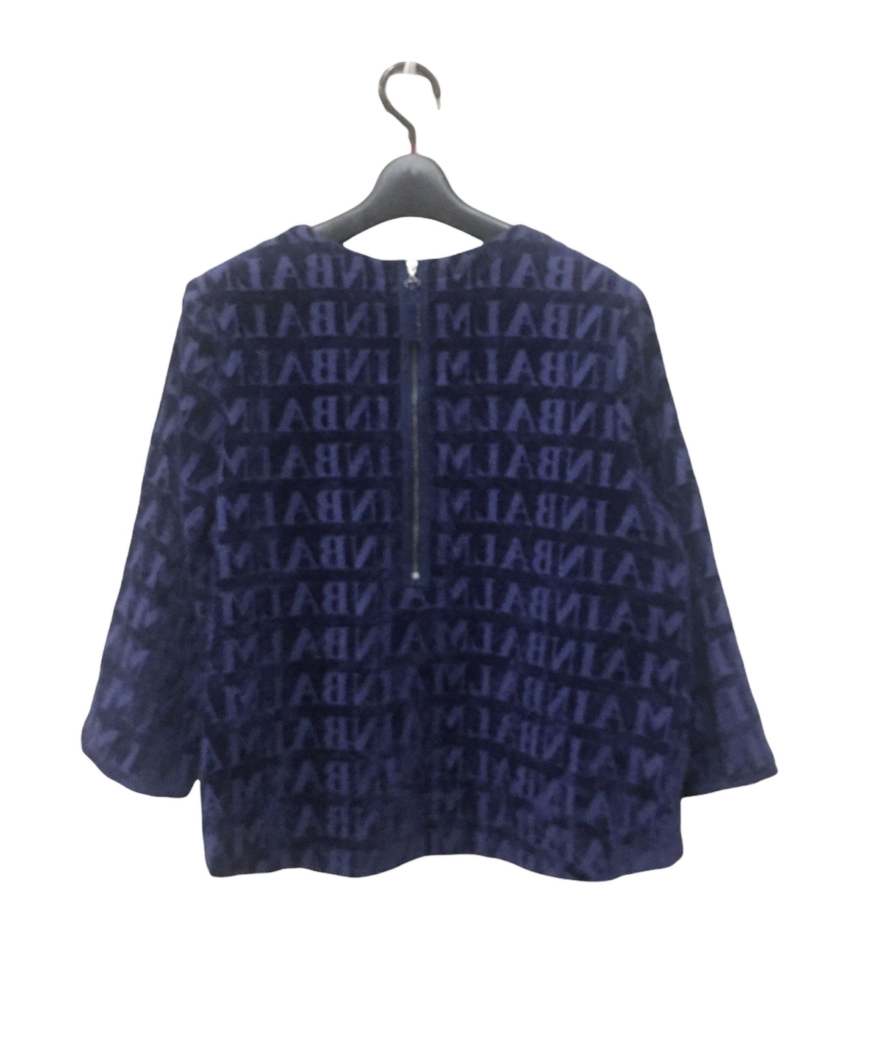 Balmain × Vintage Vintage Balmain Over Print Very Cool Design Size M / US 6-8 / IT 42-44 - 4 Thumbnail