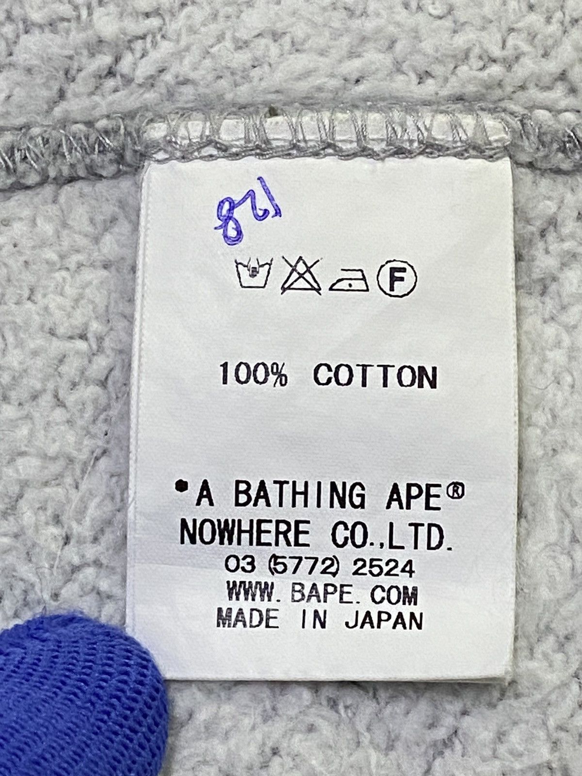 Bape A Bathing Ape Embroidered Logo Zip Hoodie Size US L / EU 52-54 / 3 - 15 Thumbnail