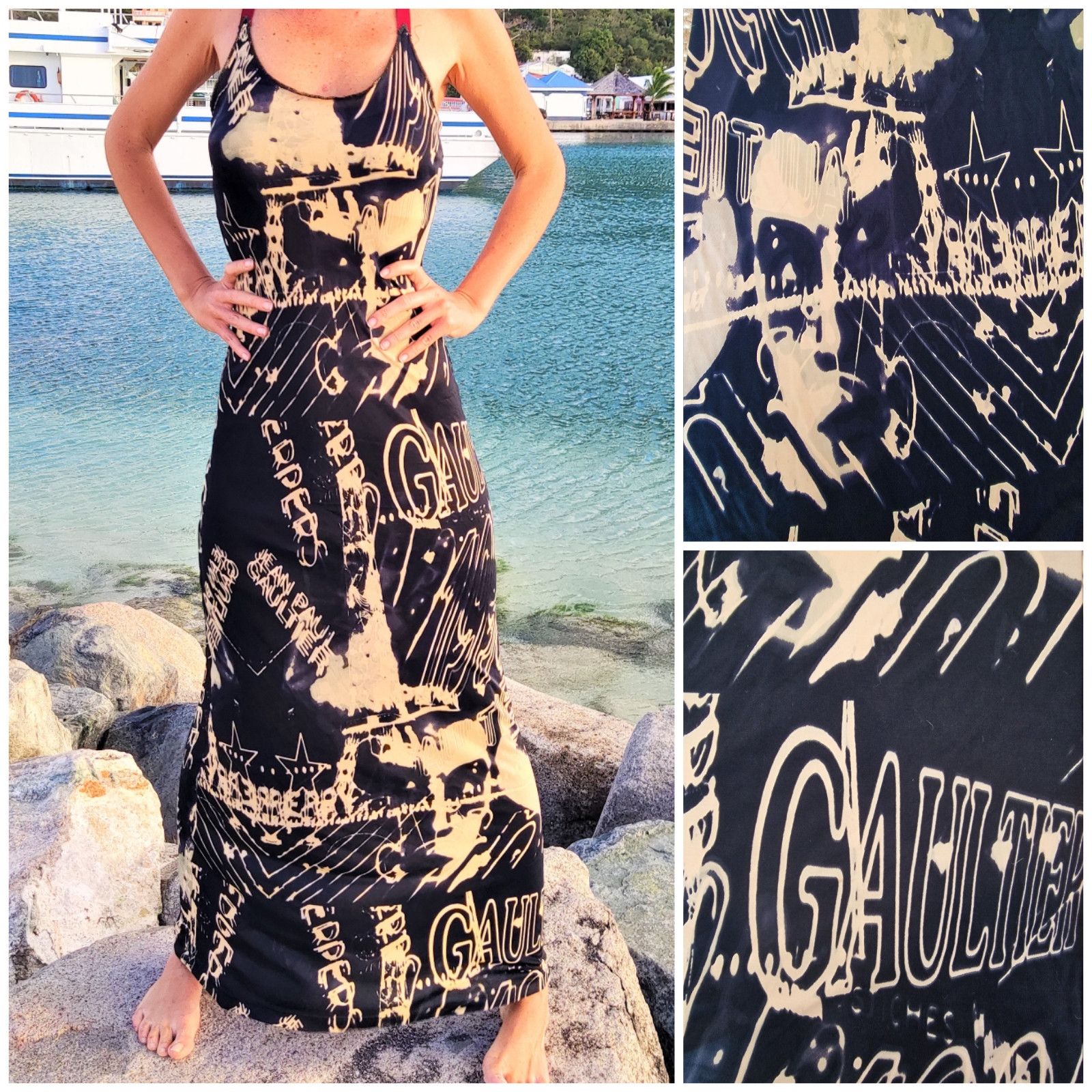 Jean Paul Gaultier Jean Paul Gaultier Parisian Nighlife Movie Eiffel Dress Size M / US 6-8 / IT 42-44 - 1 Thumbnail
