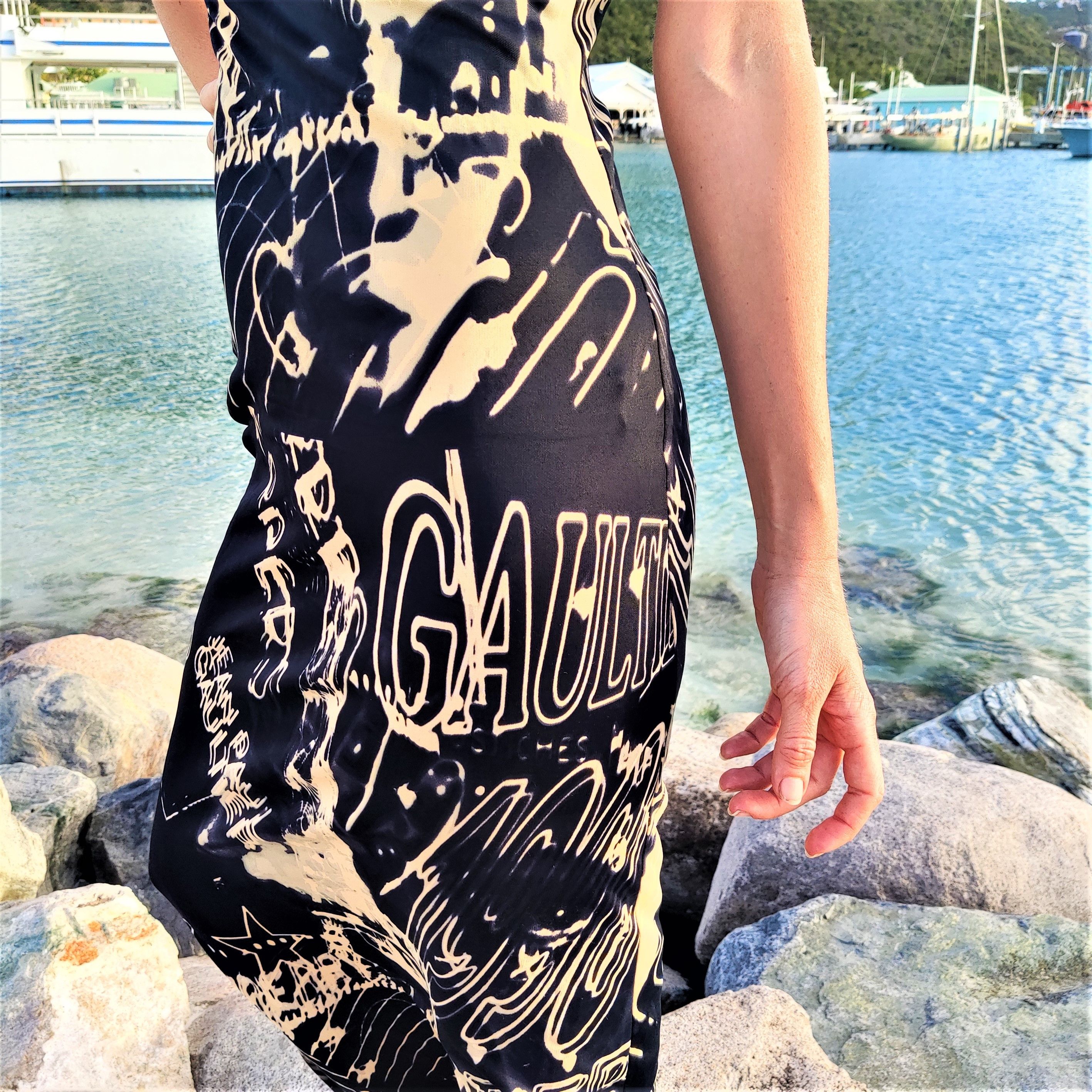 Jean Paul Gaultier Jean Paul Gaultier Parisian Nighlife Movie Eiffel Dress Size M / US 6-8 / IT 42-44 - 8 Thumbnail