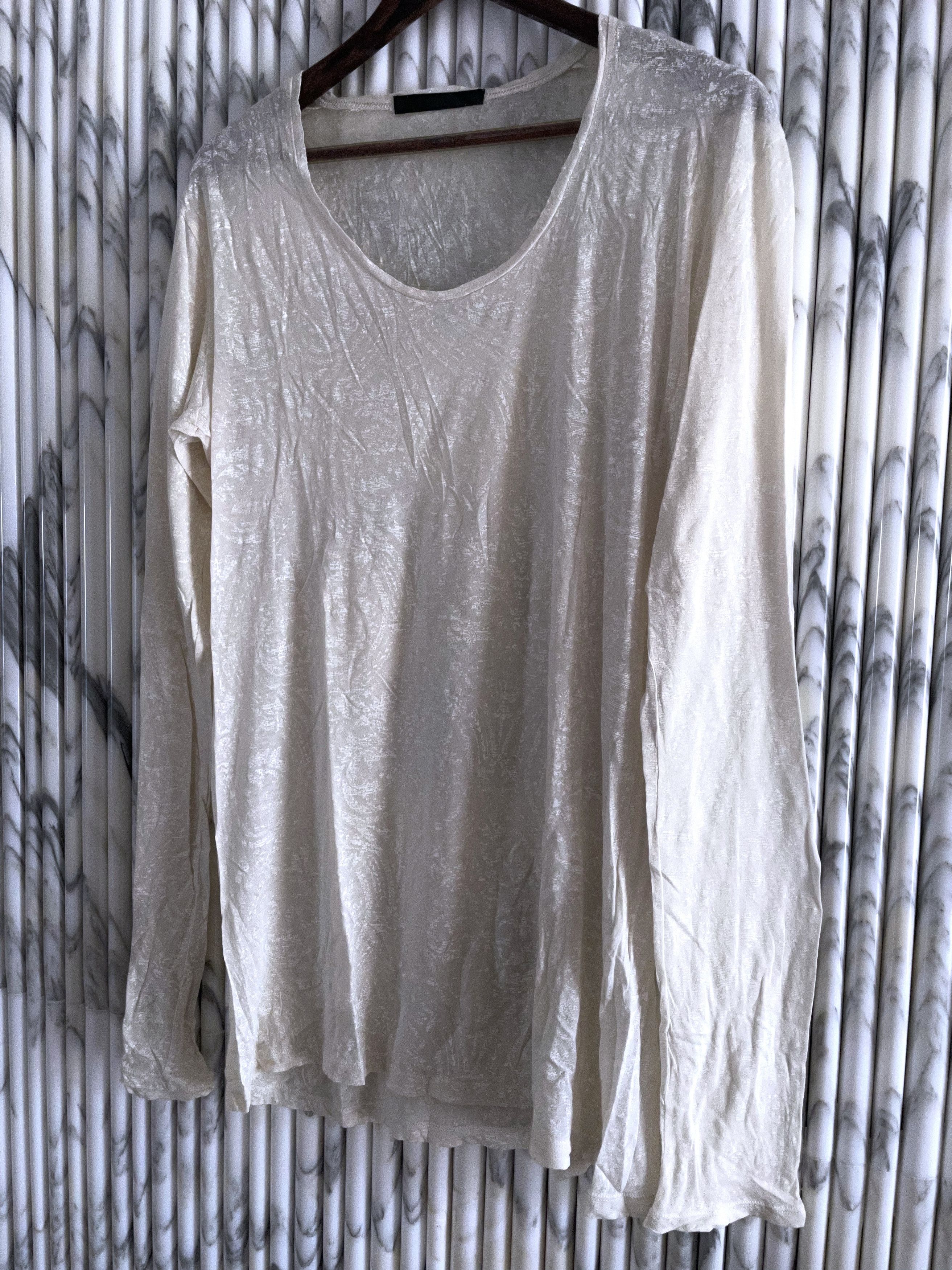 Julius FINAL DROP ARCHIVE SS10 SEMI SHEER LONG T SHIRT Size US M / EU 48-50 / 2 - 2 Thumbnail