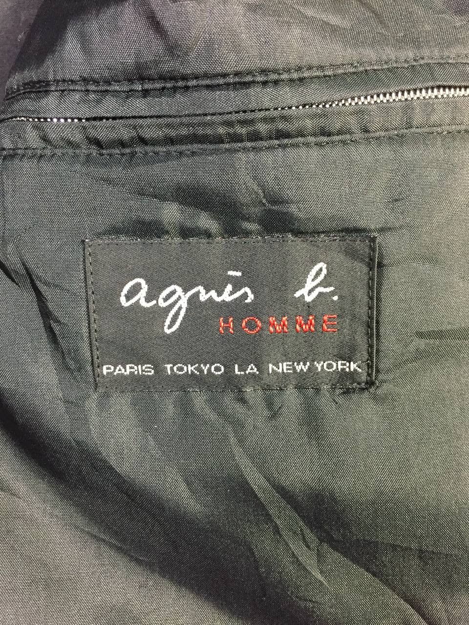 agnes b. Vtg Agnes B Homme Paris Made In France Jacket Size US XL / EU 56 / 4 - 8 Thumbnail