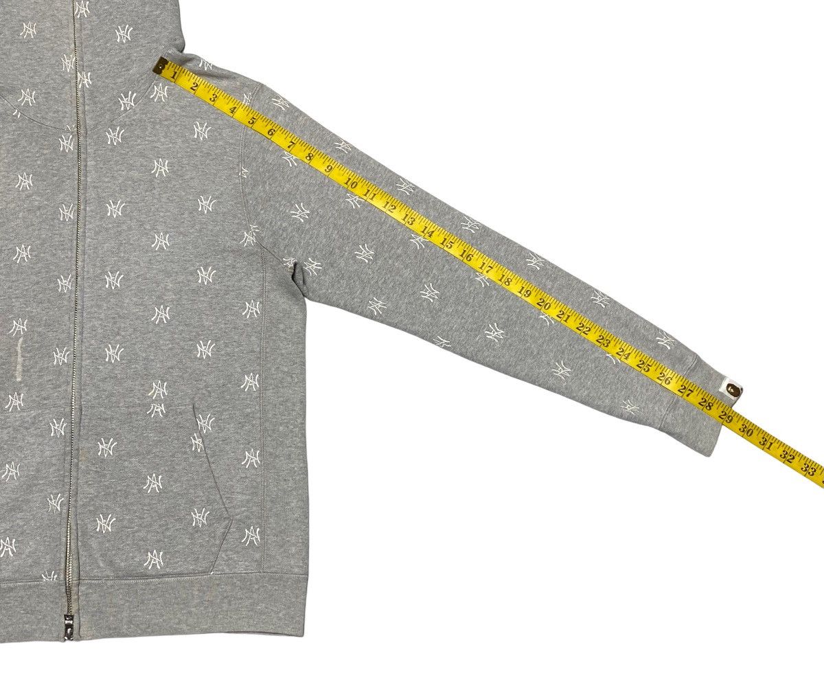 Bape × Neighborhood Bape x Neighborhood Monogram Full Zip Hoodie Size US S / EU 44-46 / 1 - 7 Thumbnail
