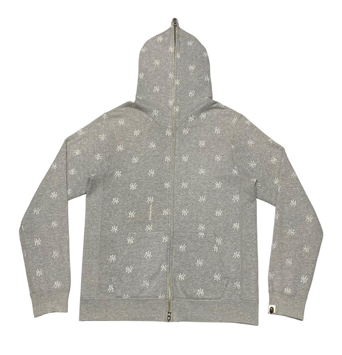 Bape × Neighborhood Bape x Neighborhood Monogram Full Zip Hoodie Size US S / EU 44-46 / 1 - 1 Thumbnail