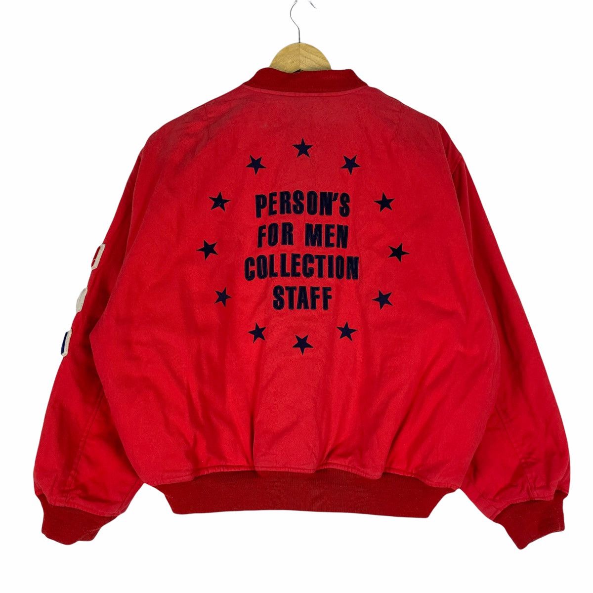 PERSON'S ☀️PERSON’S Kangaroo Pocket Bomber Jacket Like Issey Miyake Size US M / EU 48-50 / 2 - 10 Thumbnail