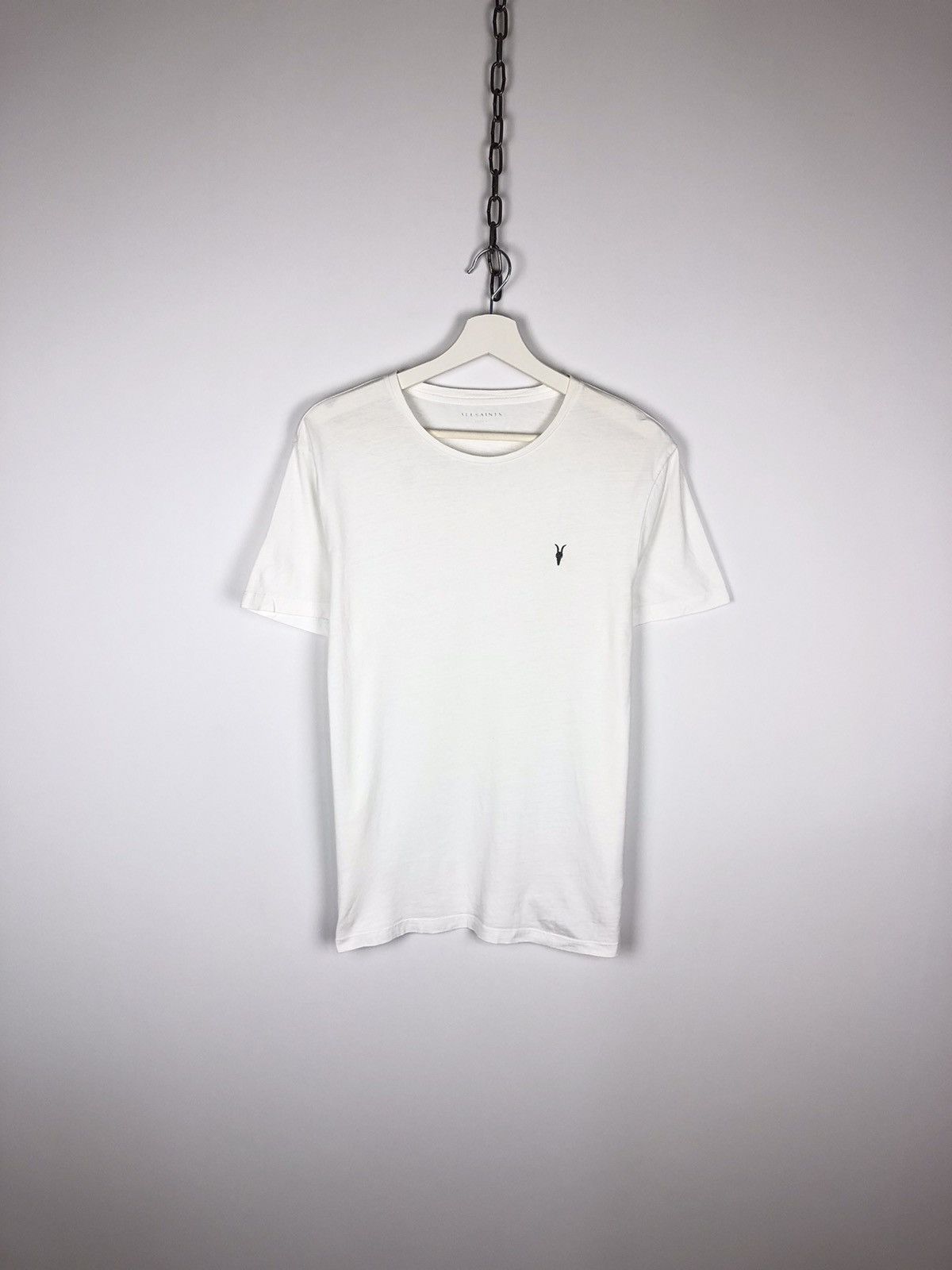 Allsaints × Japanese Brand Allsaints t-shirt white size M Logo Street Fashion Size US M / EU 48-50 / 2 - 1 Thumbnail