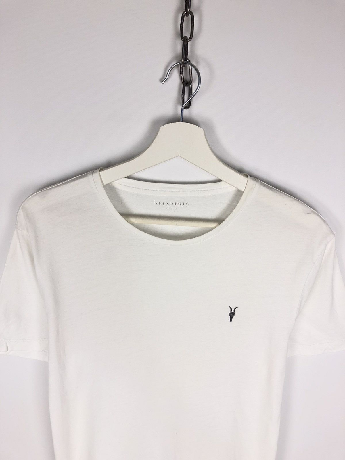 Allsaints × Japanese Brand Allsaints t-shirt white size M Logo Street Fashion Size US M / EU 48-50 / 2 - 2 Thumbnail