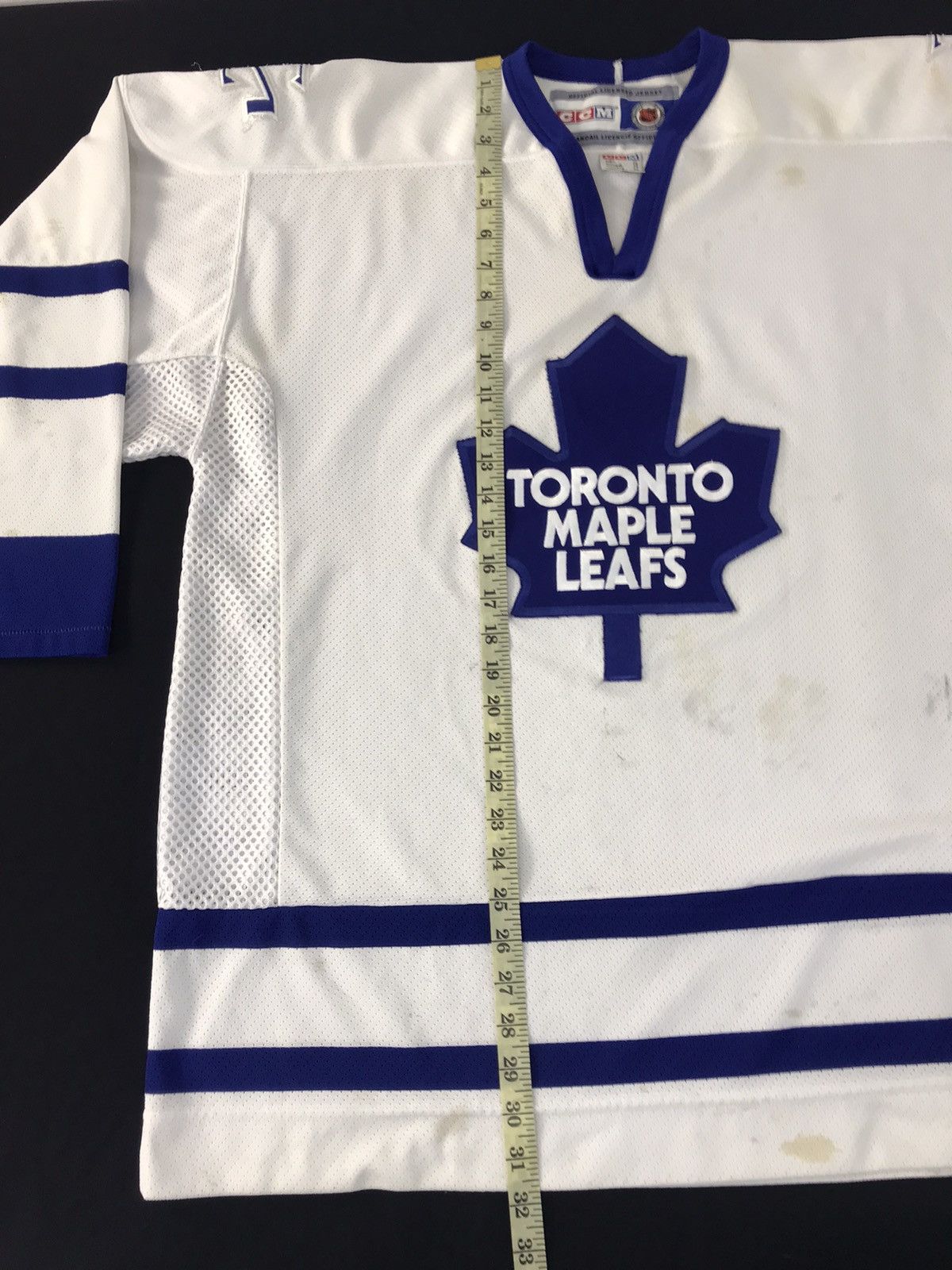 Ccm × NHL NHL CCM Toronto Maple Leafs Ice Hockey Team Jerseys Tee Size US XXL / EU 58 / 5 - 11 Thumbnail