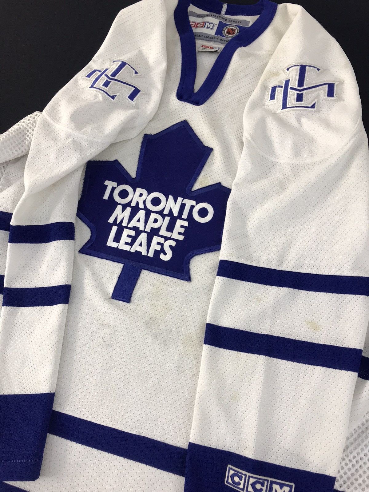 Ccm × NHL NHL CCM Toronto Maple Leafs Ice Hockey Team Jerseys Tee Size US XXL / EU 58 / 5 - 6 Thumbnail