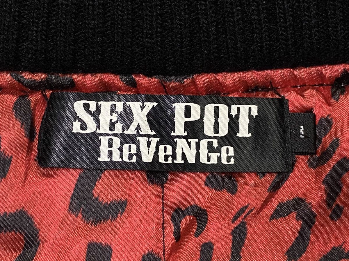 Japanese Brand Sex Pot Revenge Punk Jacket Hoodie Ripped Design Big Logo Size US M / EU 48-50 / 2 - 9 Thumbnail