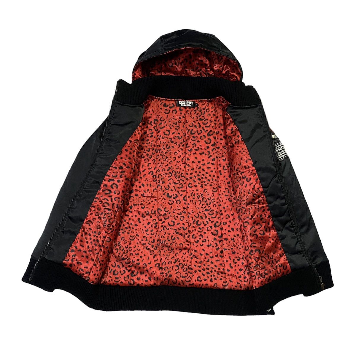 Japanese Brand Sex Pot Revenge Punk Jacket Hoodie Ripped Design Big Logo Size US M / EU 48-50 / 2 - 22 Thumbnail