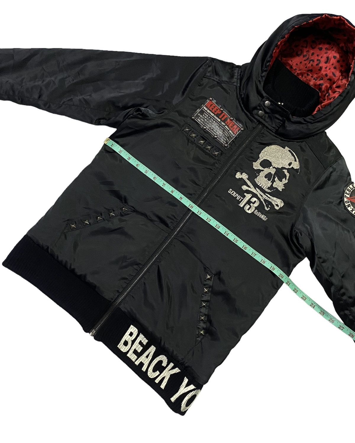 Japanese Brand Sex Pot Revenge Punk Jacket Hoodie Ripped Design Big Logo Size US M / EU 48-50 / 2 - 4 Thumbnail
